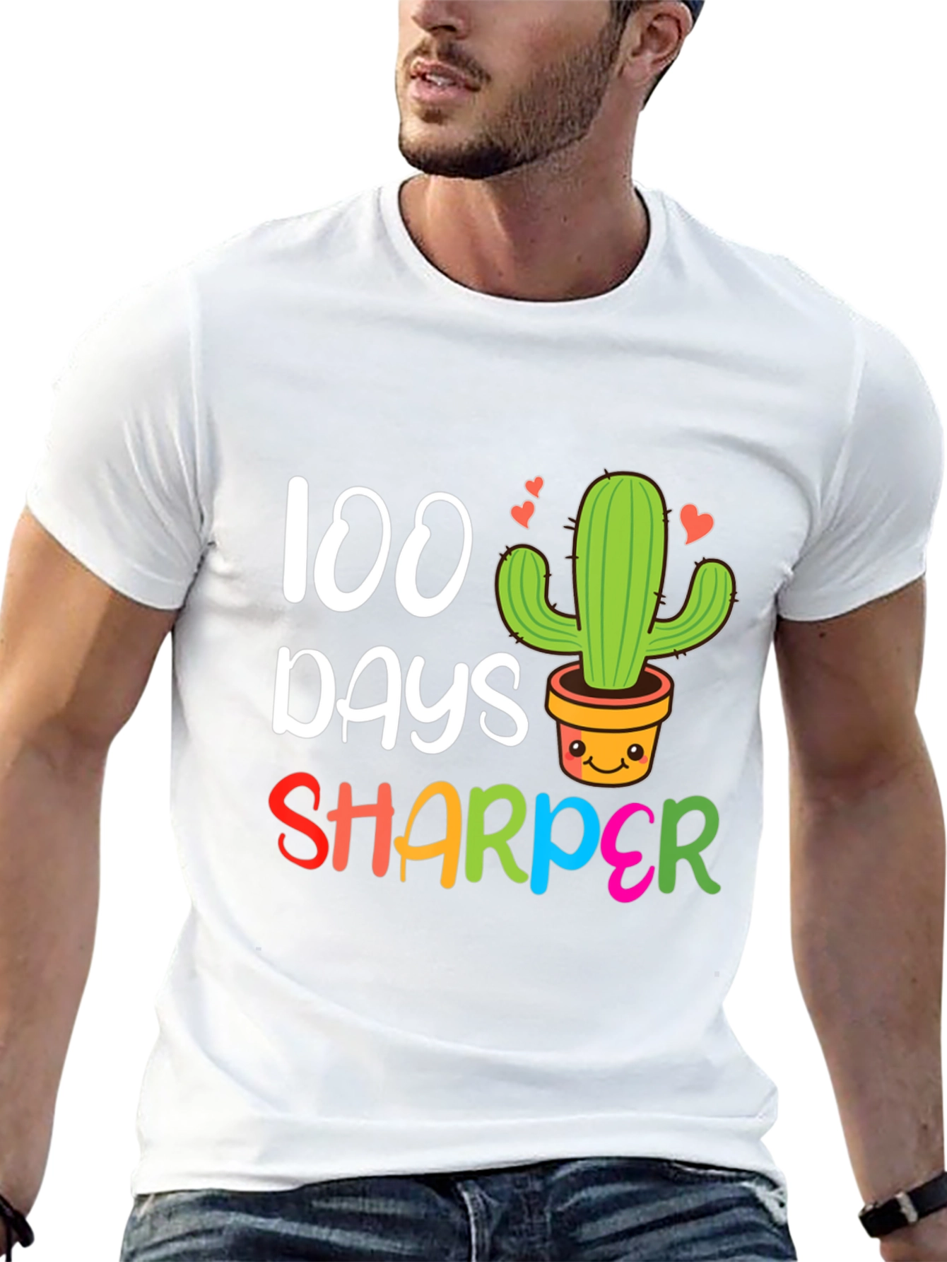 100 Days Sharper Cactus T-Shirt