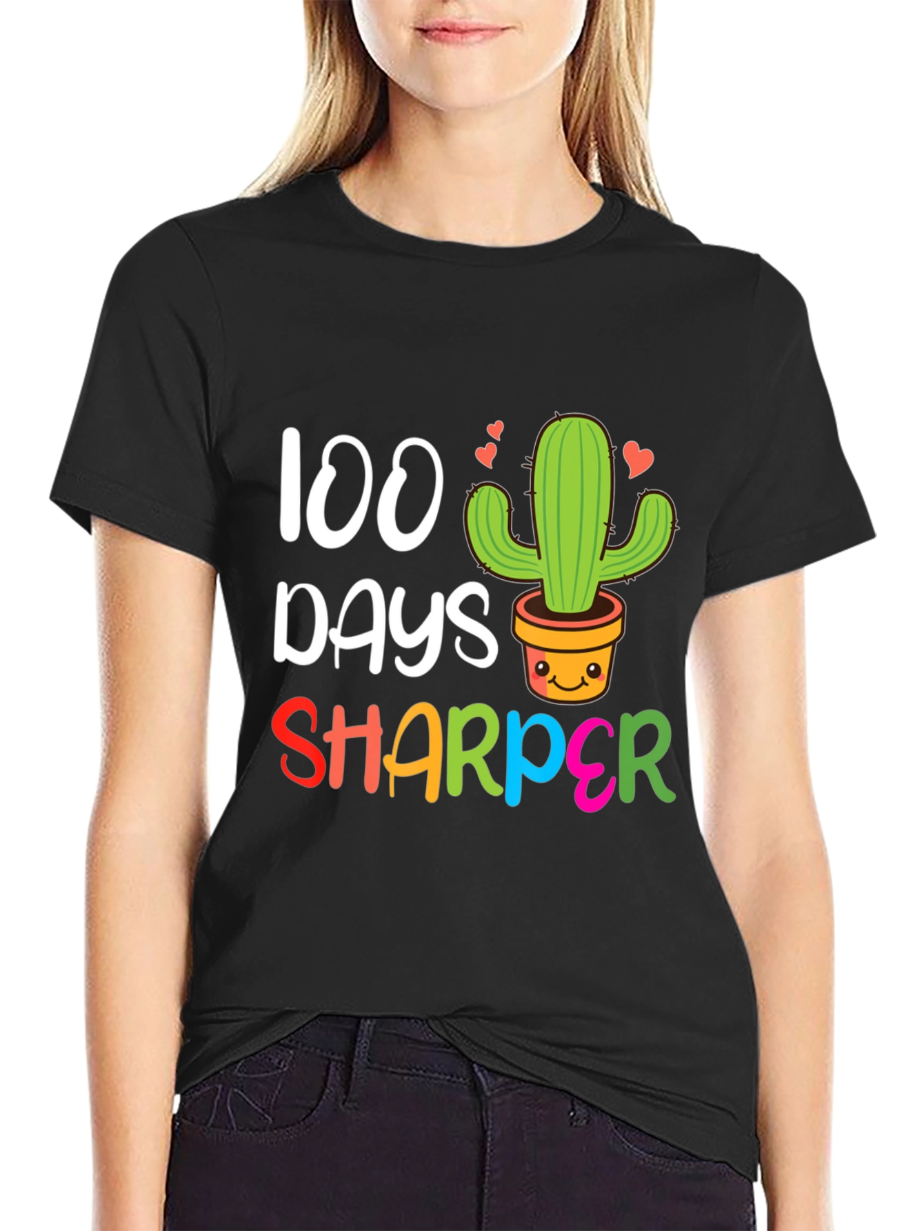 100 Days Sharper Cactus T-Shirt