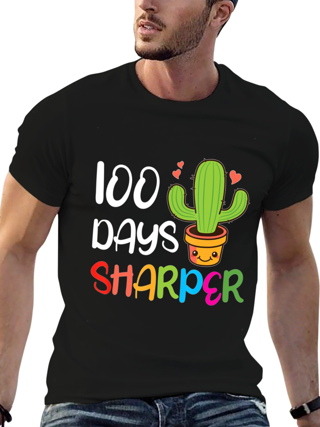 100 Days Sharper Cactus T-Shirt