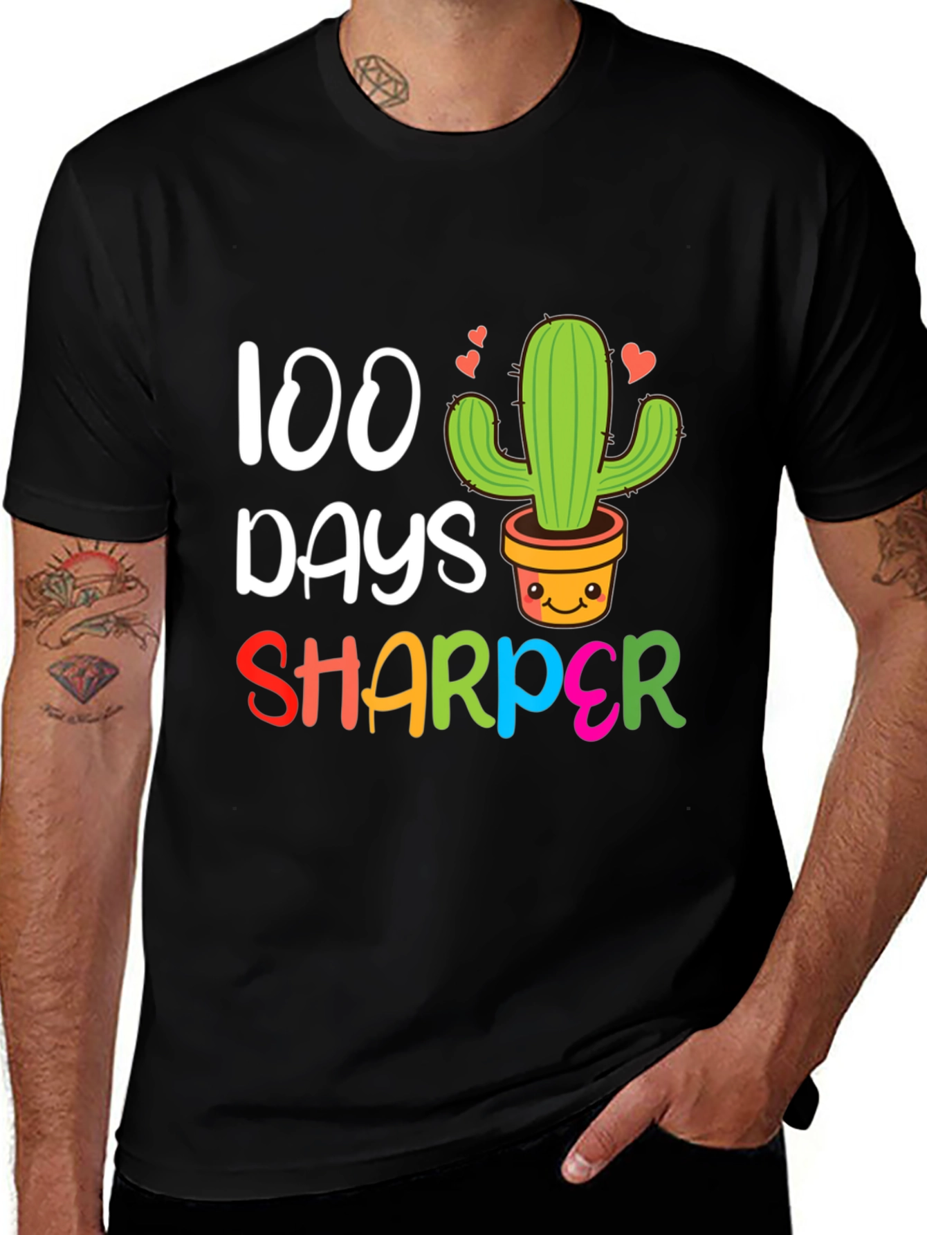 100 Days Sharper Cactus T-Shirt