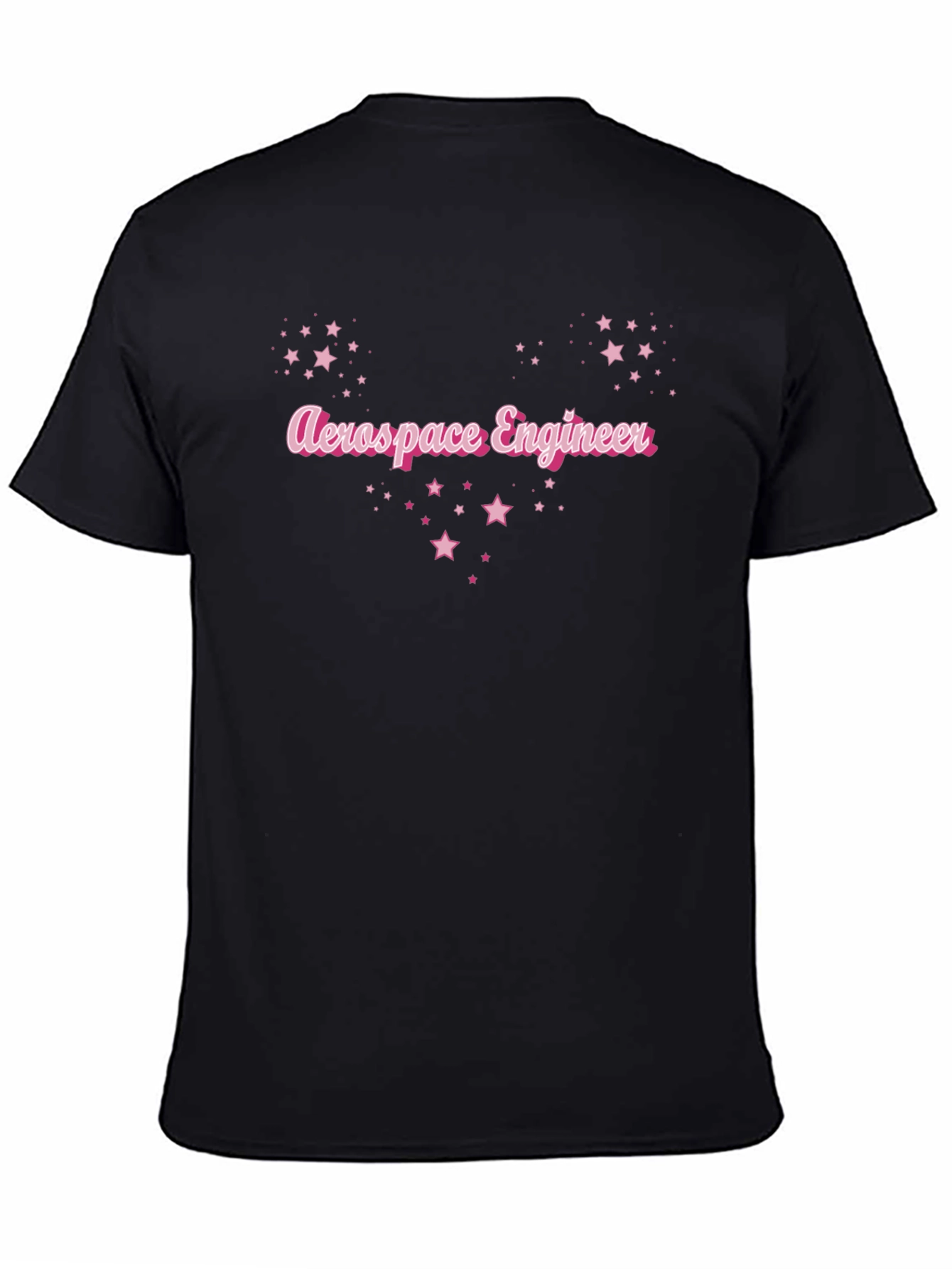 Aerospace Engineer Tee - Pink Stars