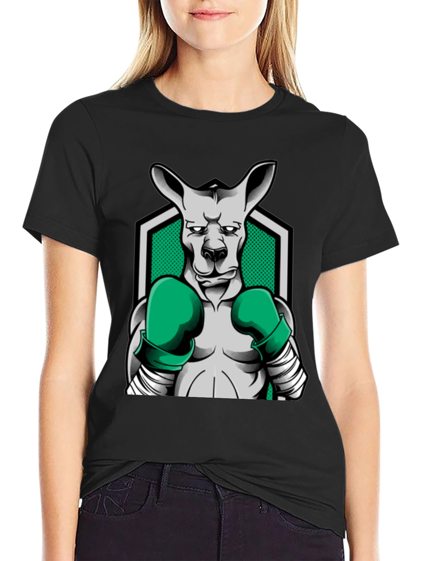 Kangaroo Boxer T-Shirt