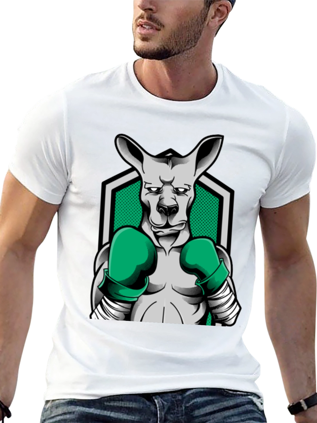 Kangaroo Boxer T-Shirt