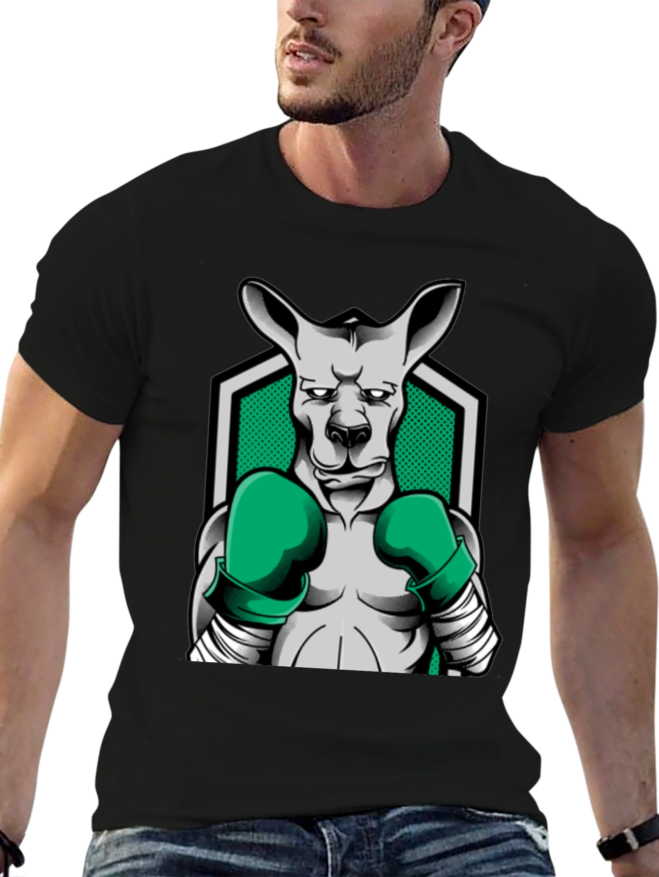 Kangaroo Boxer T-Shirt