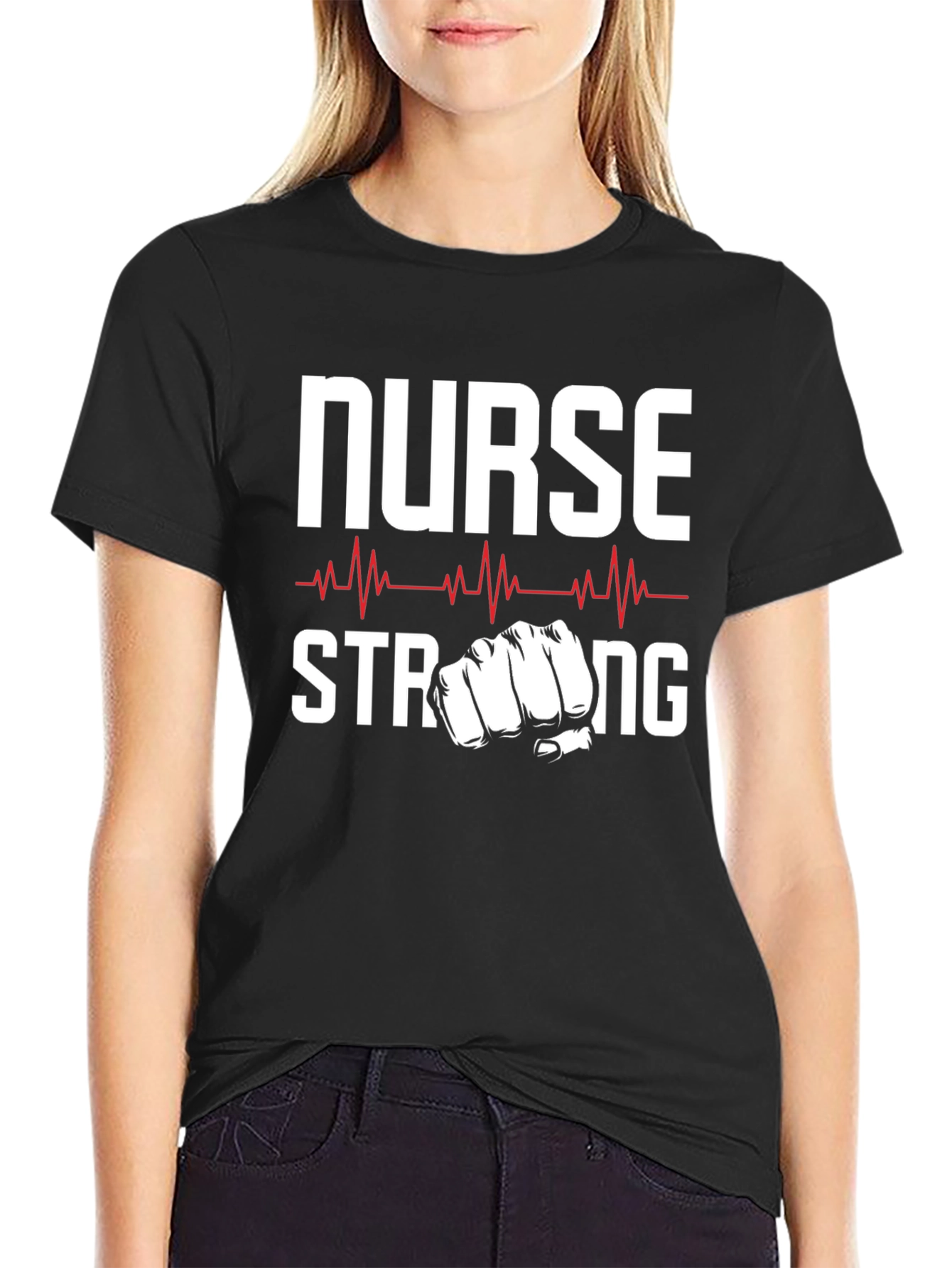 Nurse Strong Graphic Tee