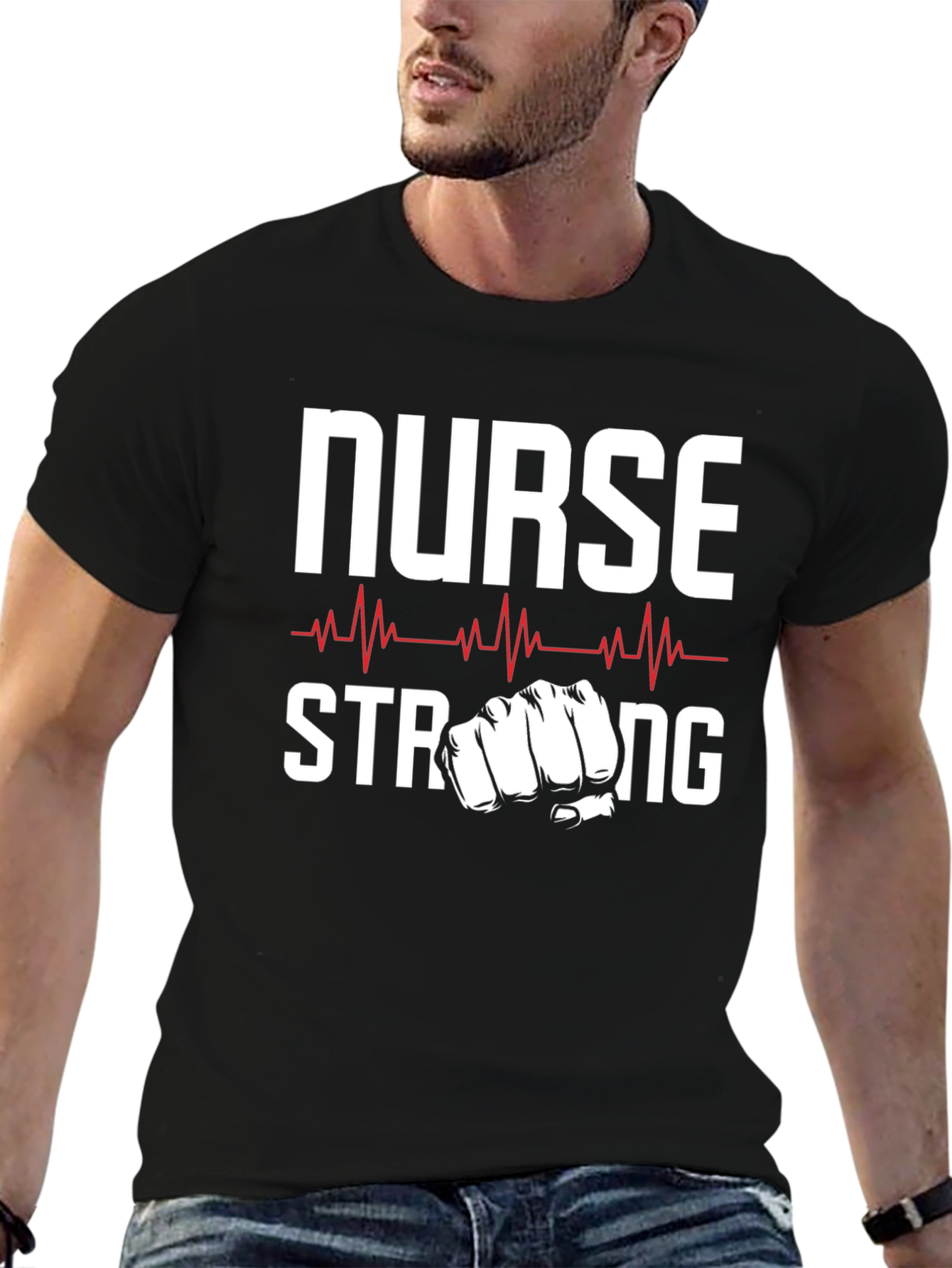 Nurse Strong Graphic Tee