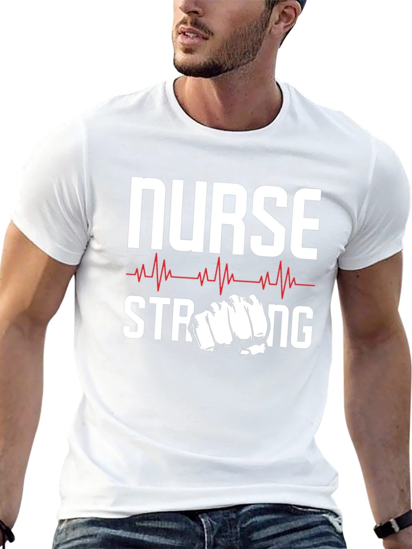 Nurse Strong Graphic Tee