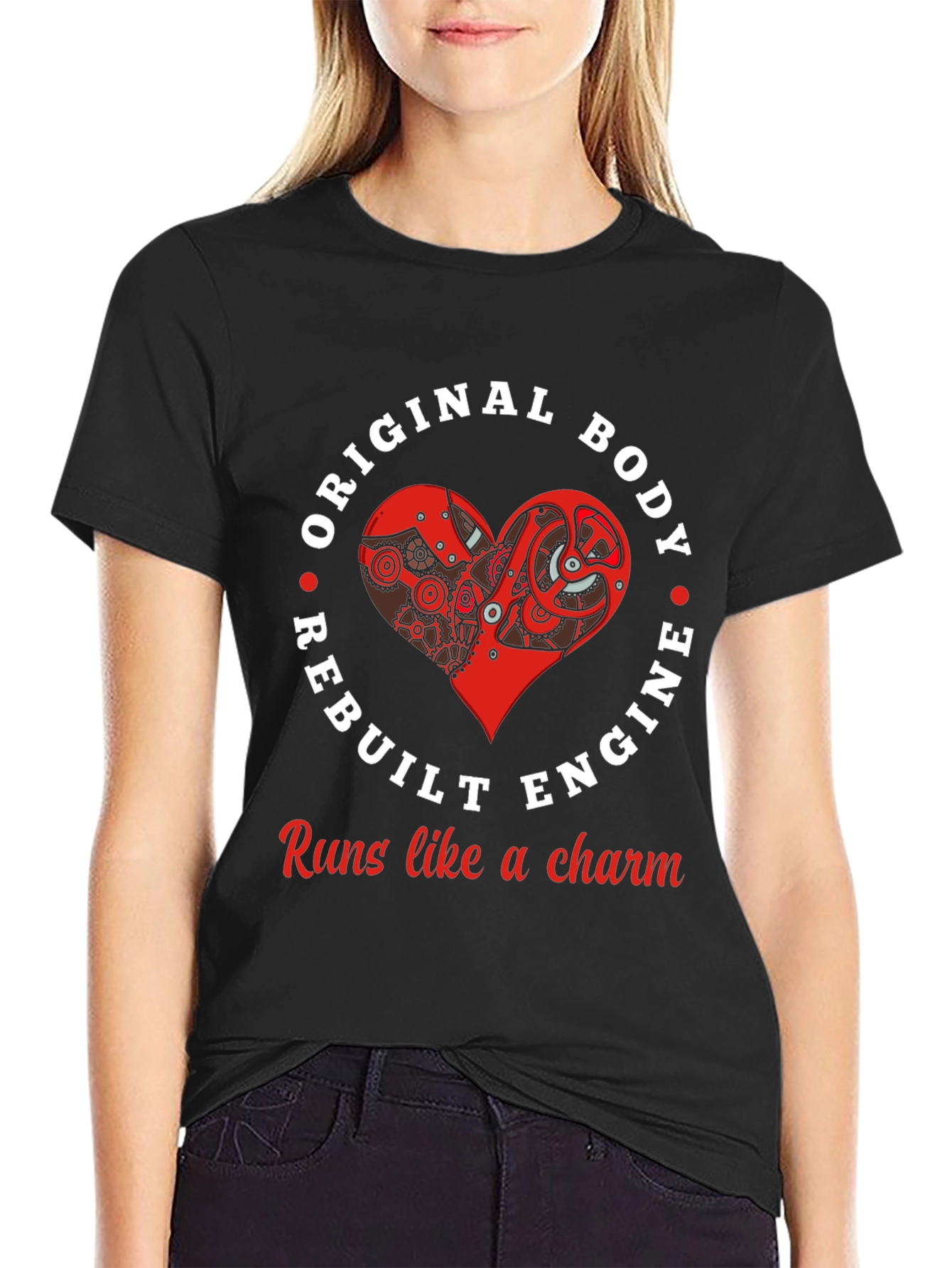 Original Body Rebuilt Engine T-Shirt