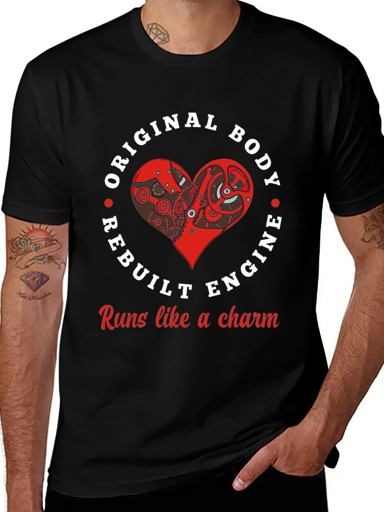 Original Body Rebuilt Engine T-Shirt