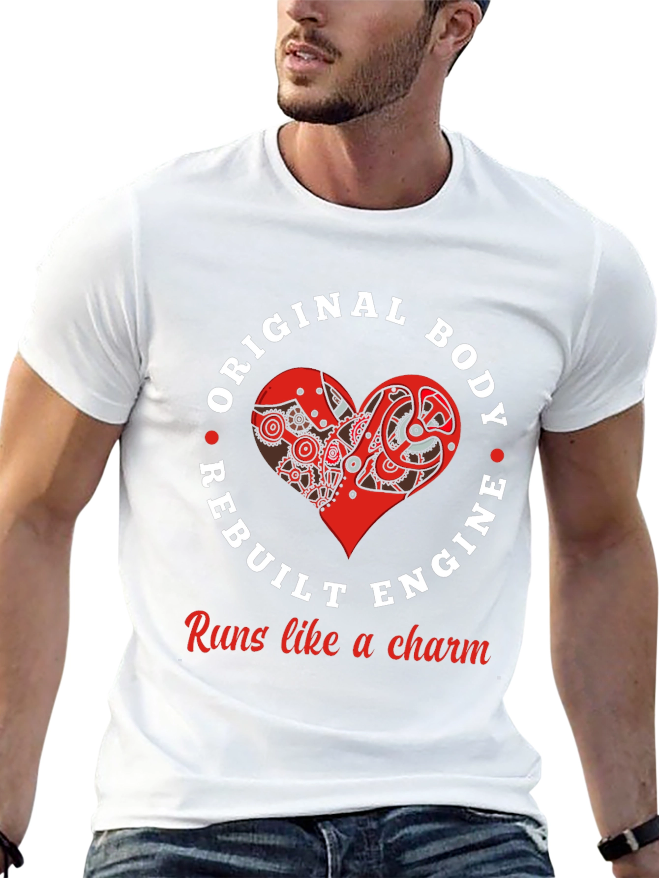 Original Body Rebuilt Engine T-Shirt