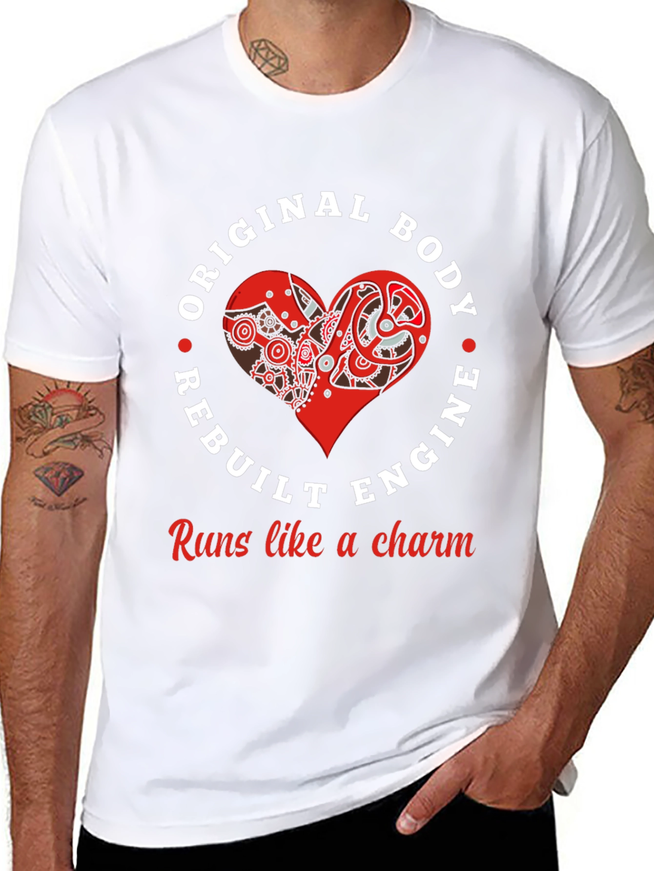 Original Body Rebuilt Engine T-Shirt