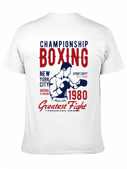 Vintage Boxing T-Shirt - Championship 1980