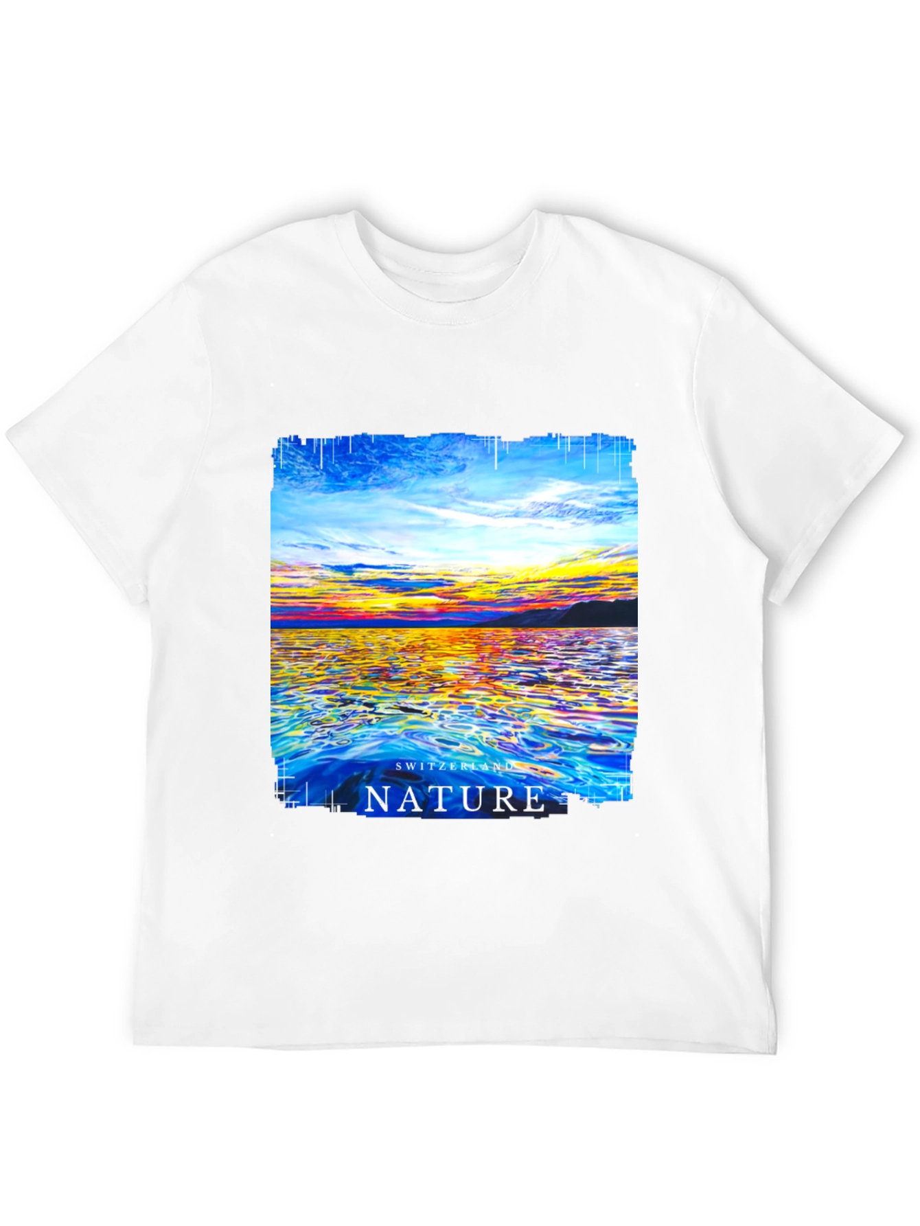 Switzerland Nature Graphic T-Shirt