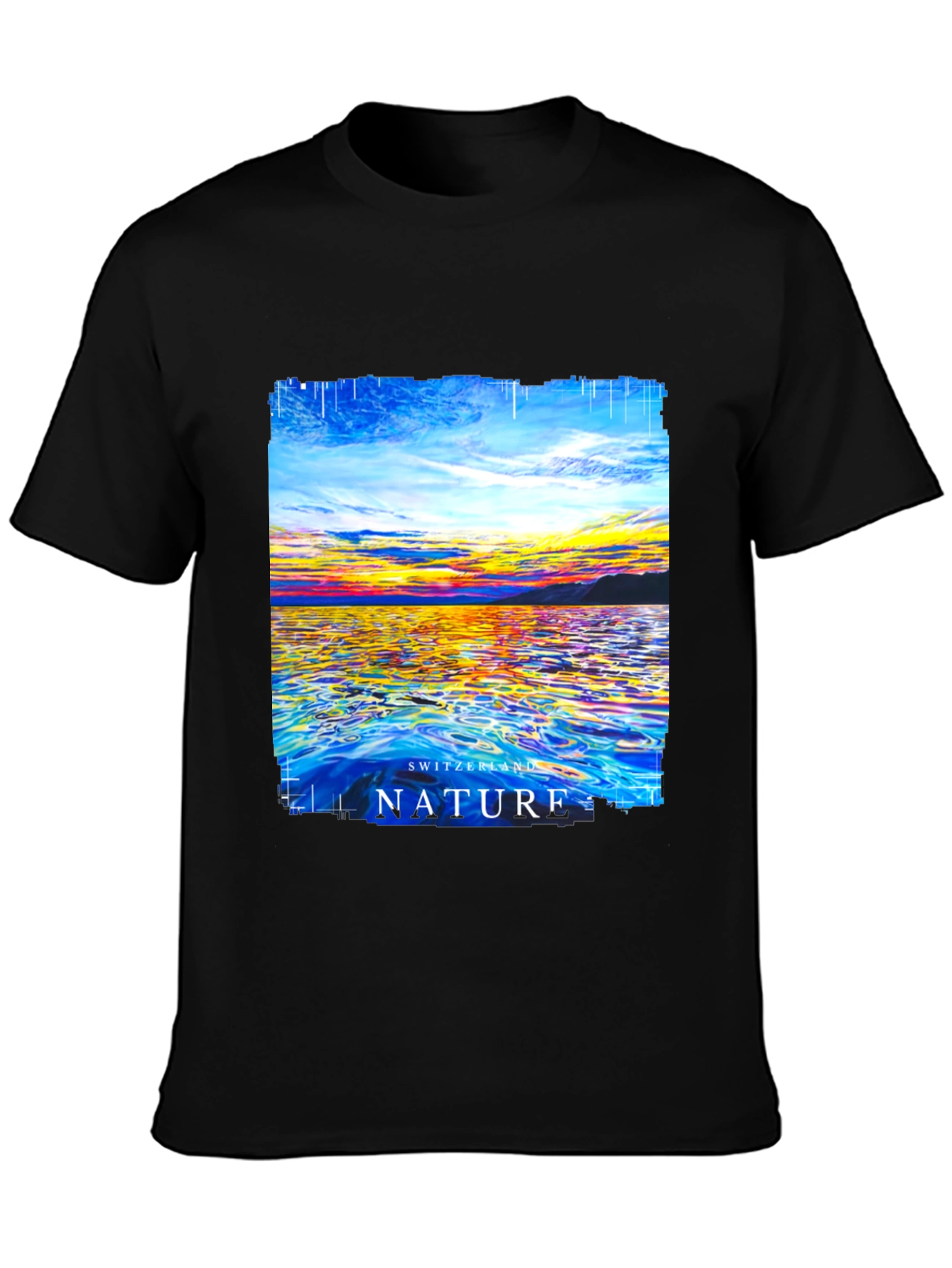 Switzerland Nature Graphic T-Shirt
