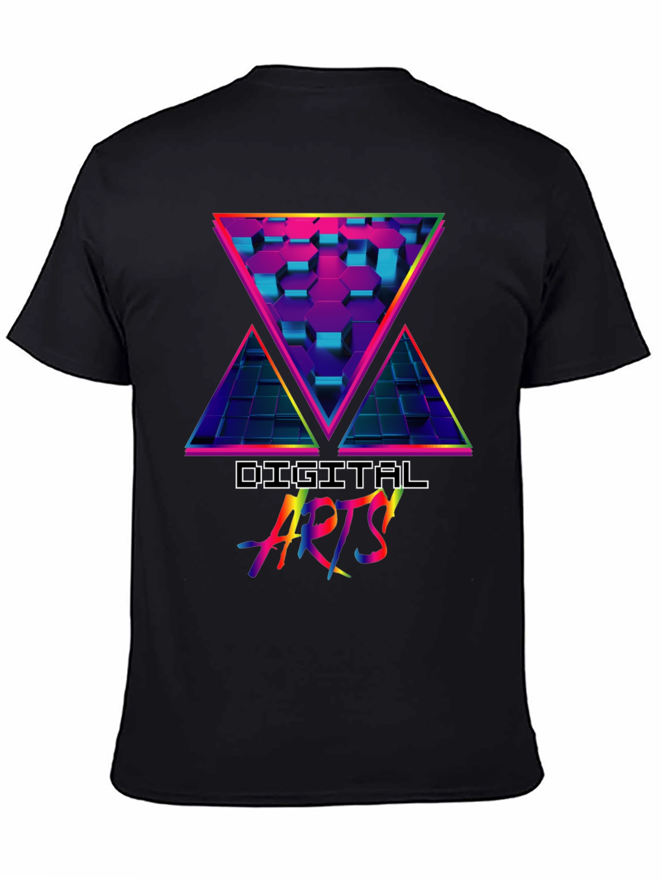 Digital Arts Retro Graphic T-Shirt