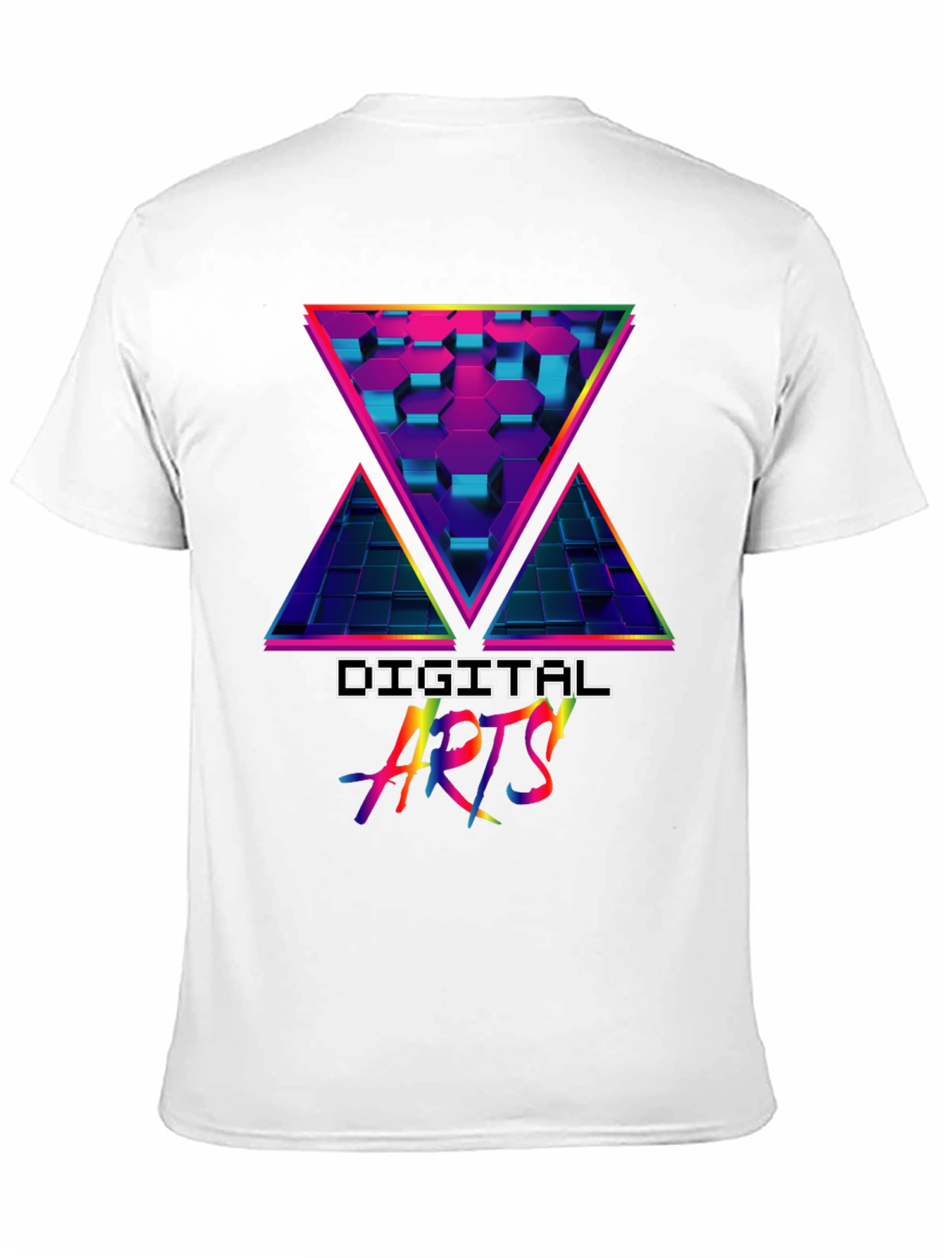 Digital Arts Retro Graphic T-Shirt