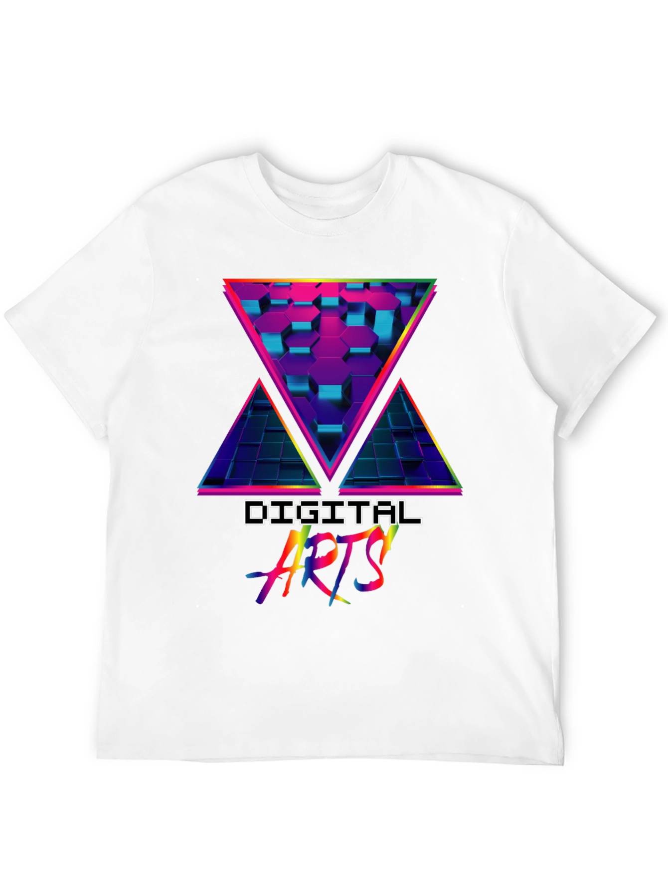 Digital Arts Retro Graphic T-Shirt