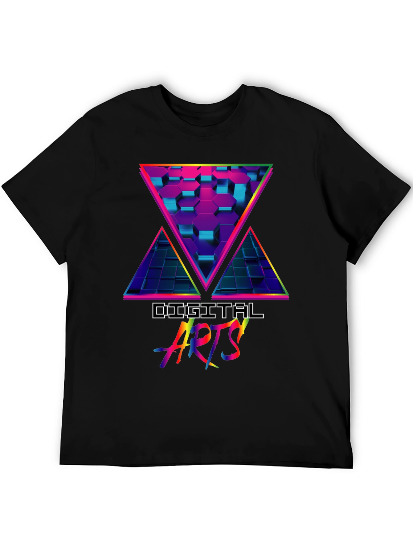 Digital Arts Retro Graphic T-Shirt