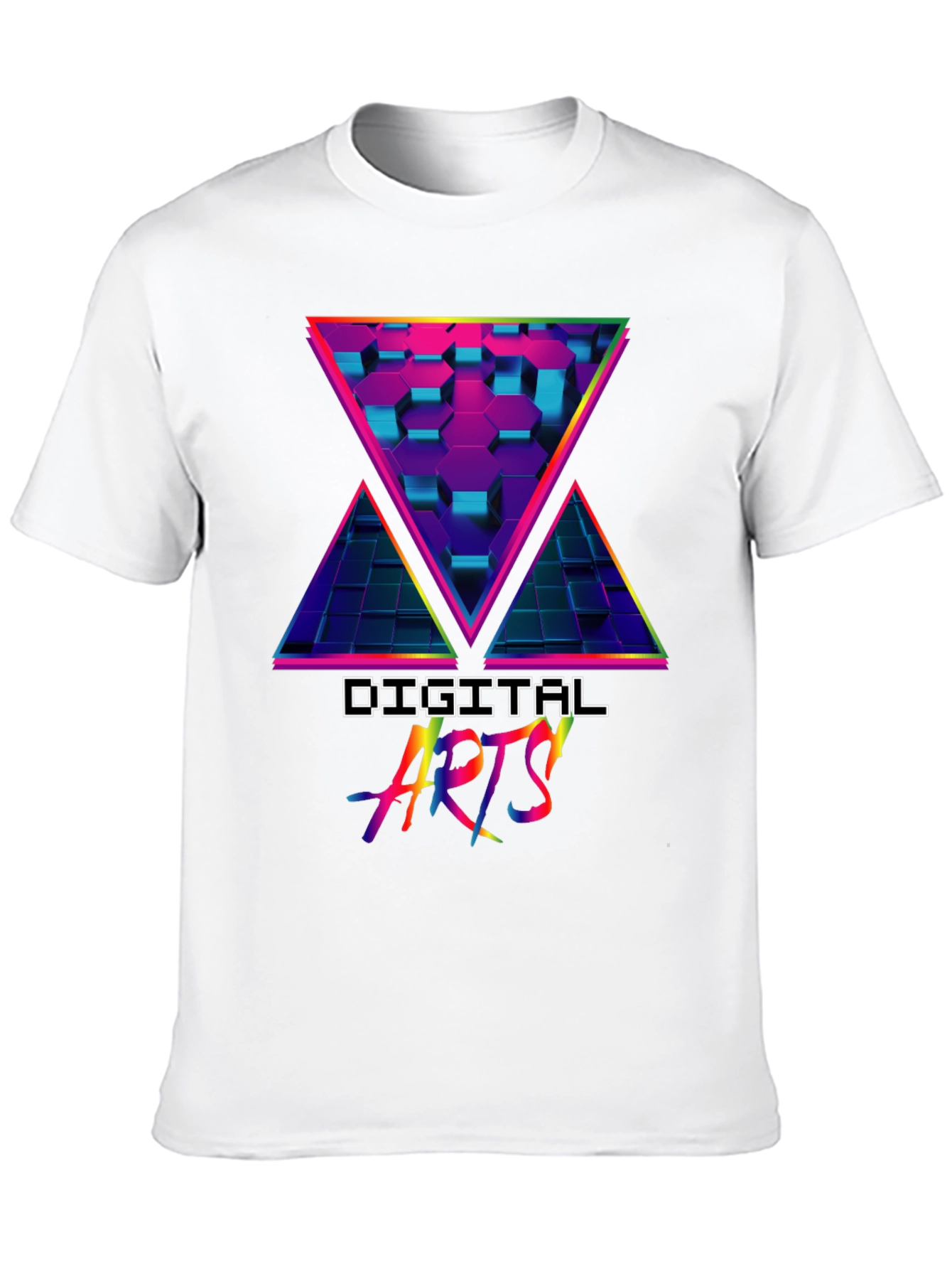 Digital Arts Retro Graphic T-Shirt