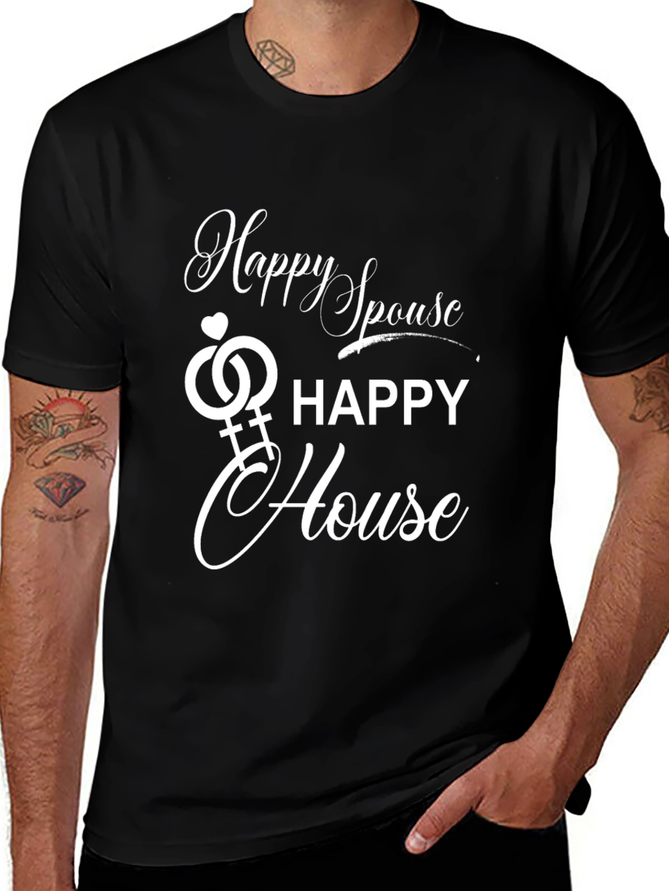 Happy Spouse Happy House T-Shirt