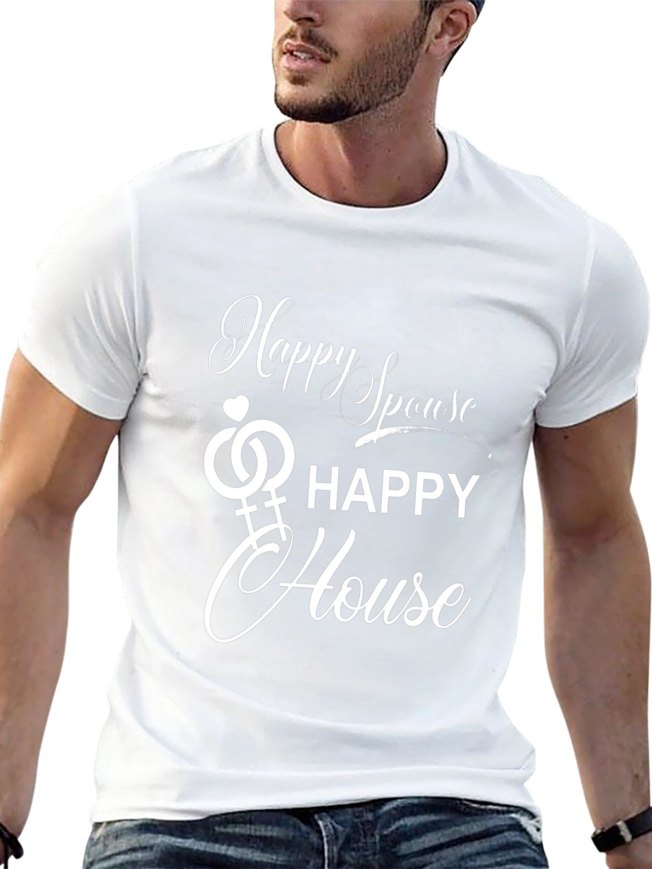 Happy Spouse Happy House T-Shirt