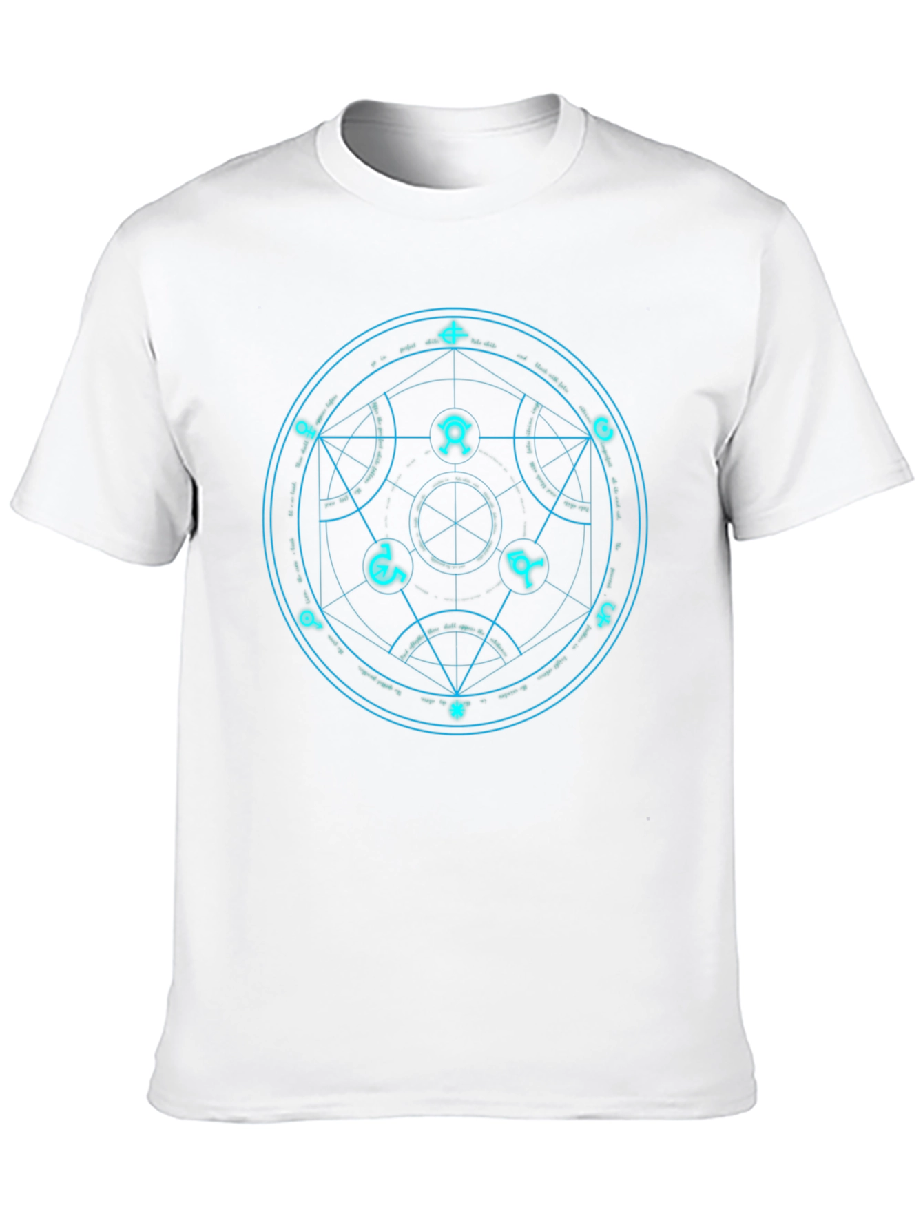 Mystic Circle Graphic Tee - Black