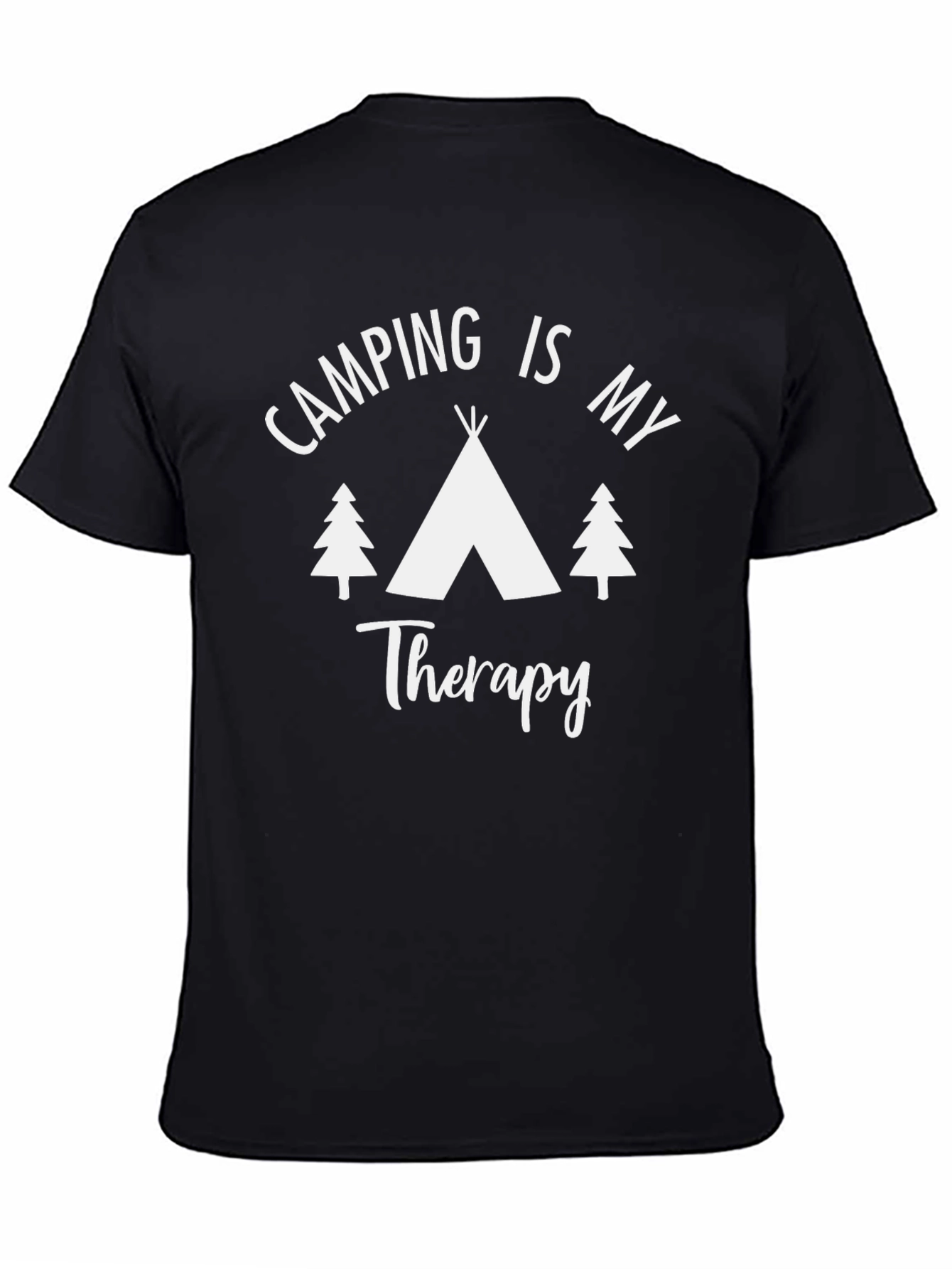 Camping is My Therapy Graphic T-Shirt