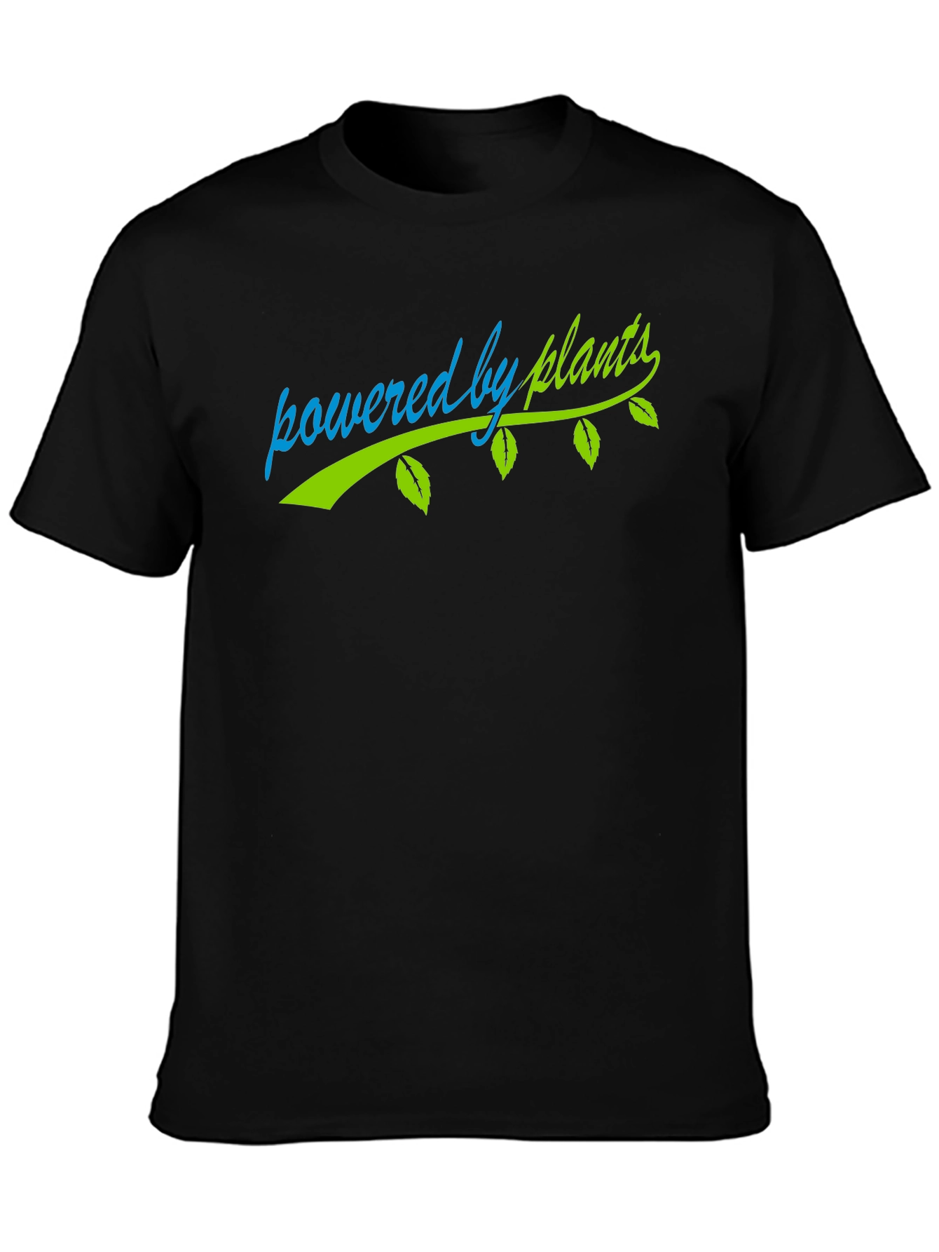 Powered by Plants Black T-Shirt