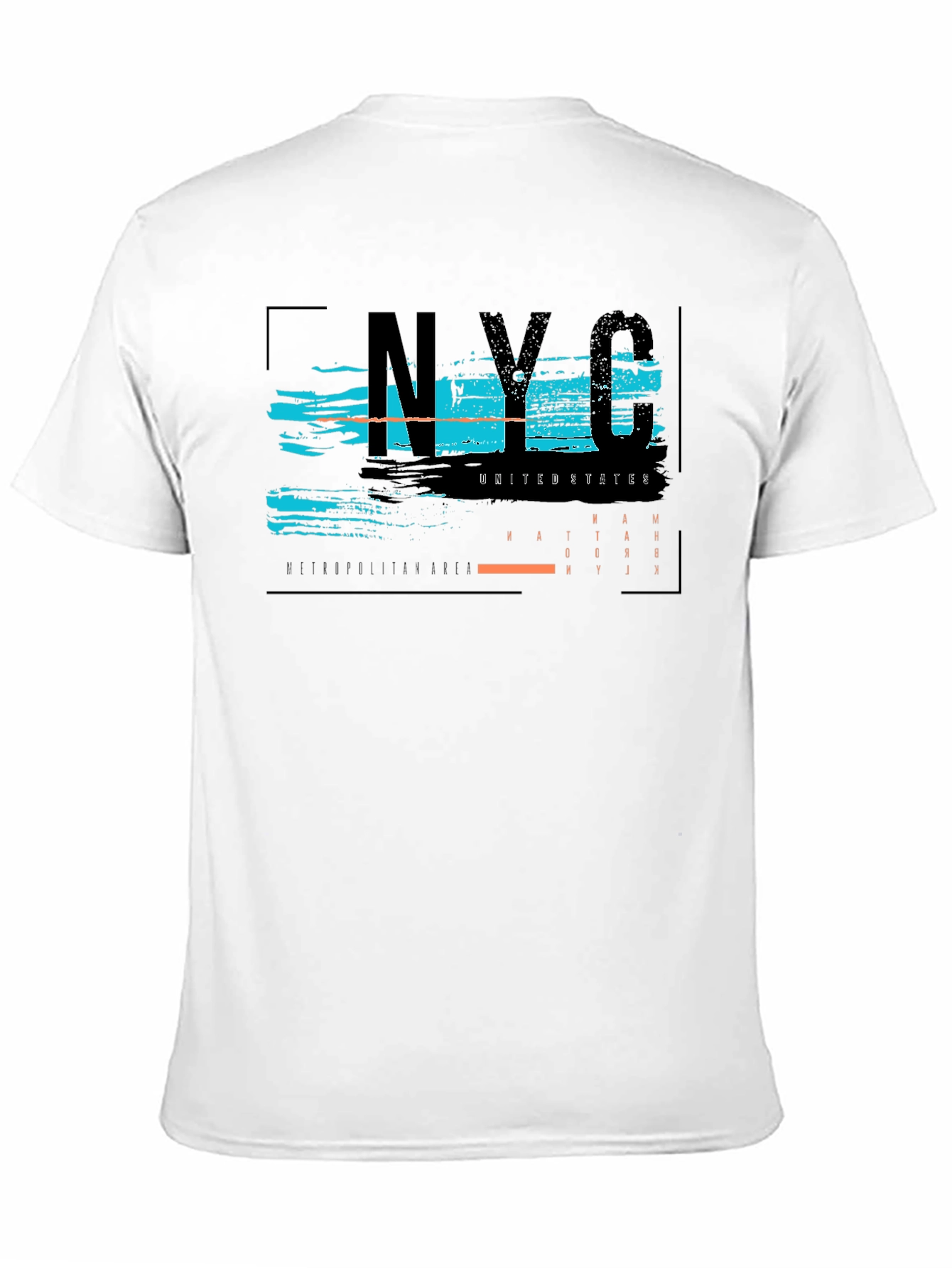 NYC Graphic Print Black T-Shirt