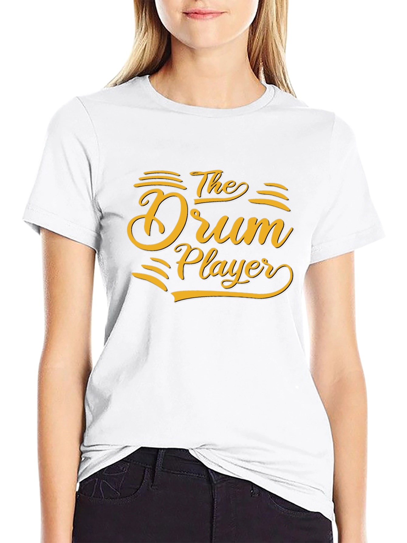 The Drum Player Graphic T-Shirt - Musician Tee