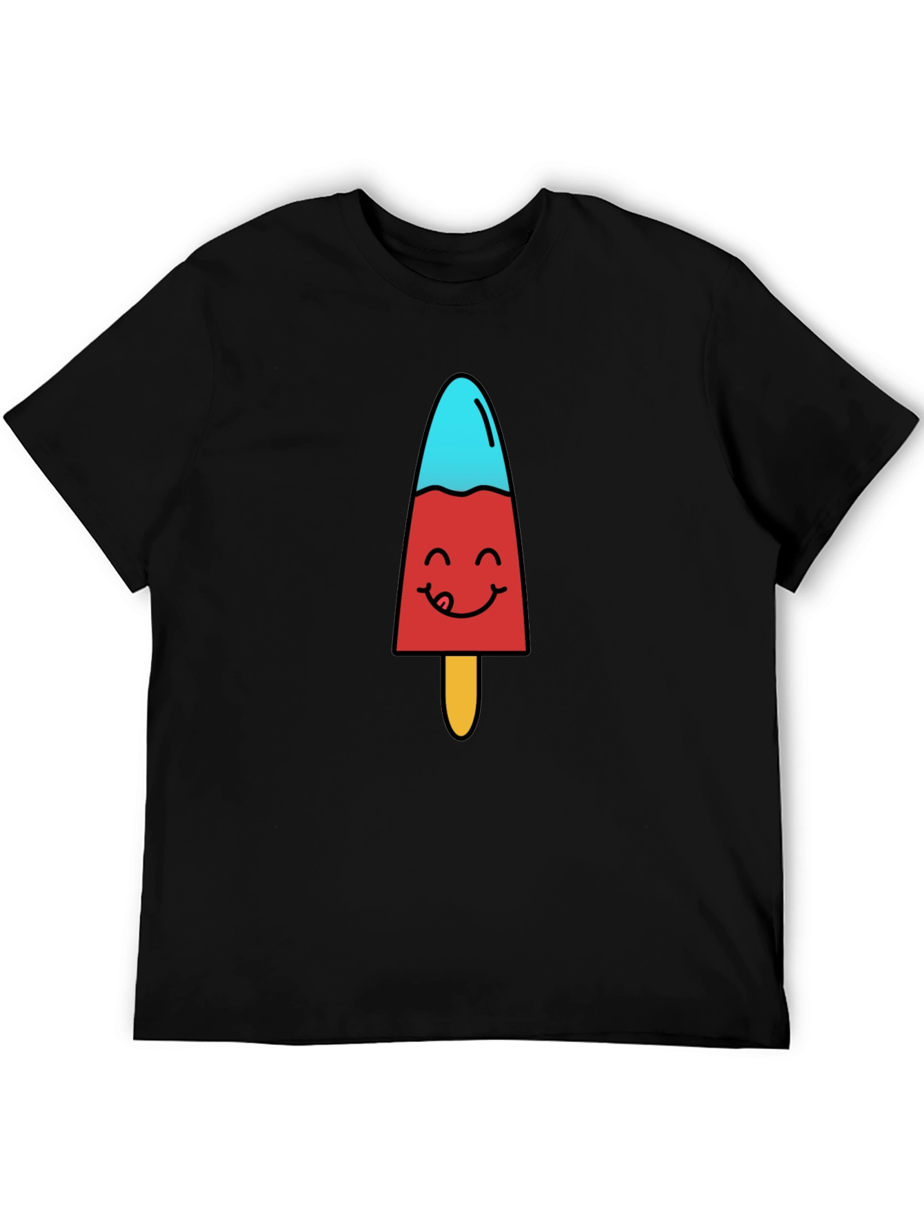 Fun Popsicle Graphic T-Shirt - Cool Treat Design