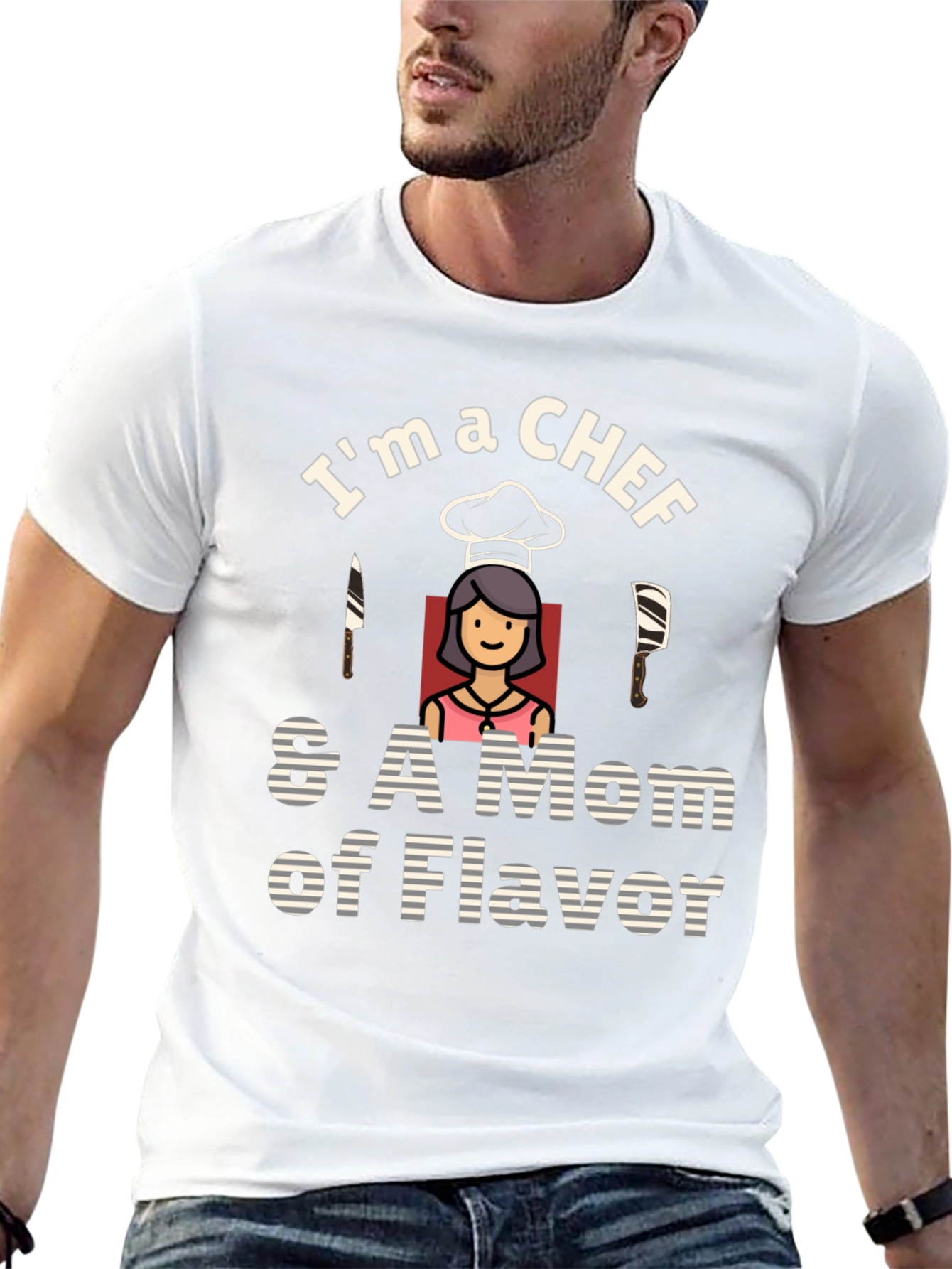 Chef Mom Graphic Tee - Culinary Fashion