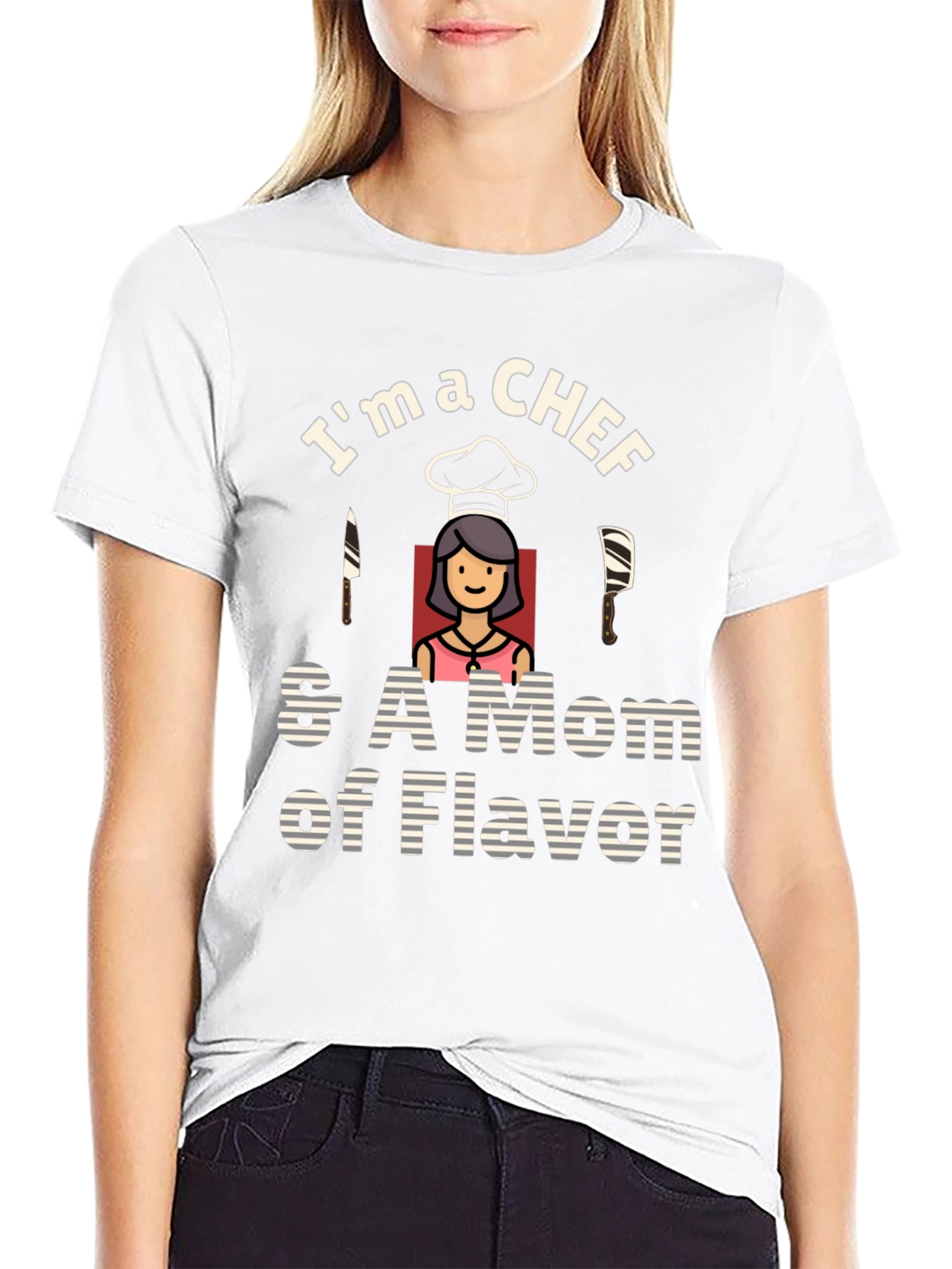 Chef Mom Graphic Tee - Culinary Fashion