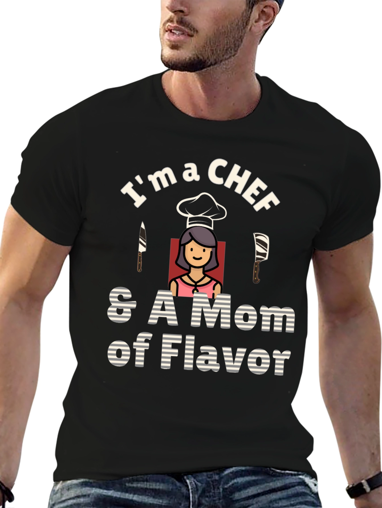 Chef Mom Graphic Tee - Culinary Fashion