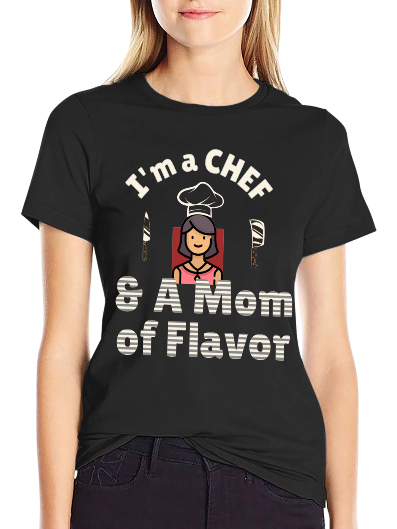 Chef Mom Graphic Tee - Culinary Fashion