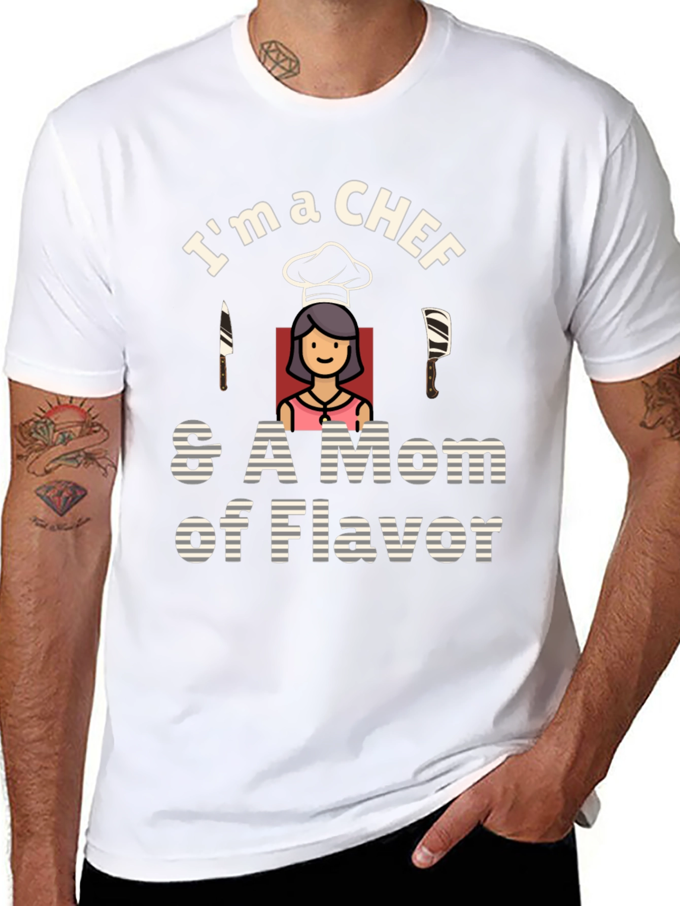 Chef Mom Graphic Tee - Culinary Fashion