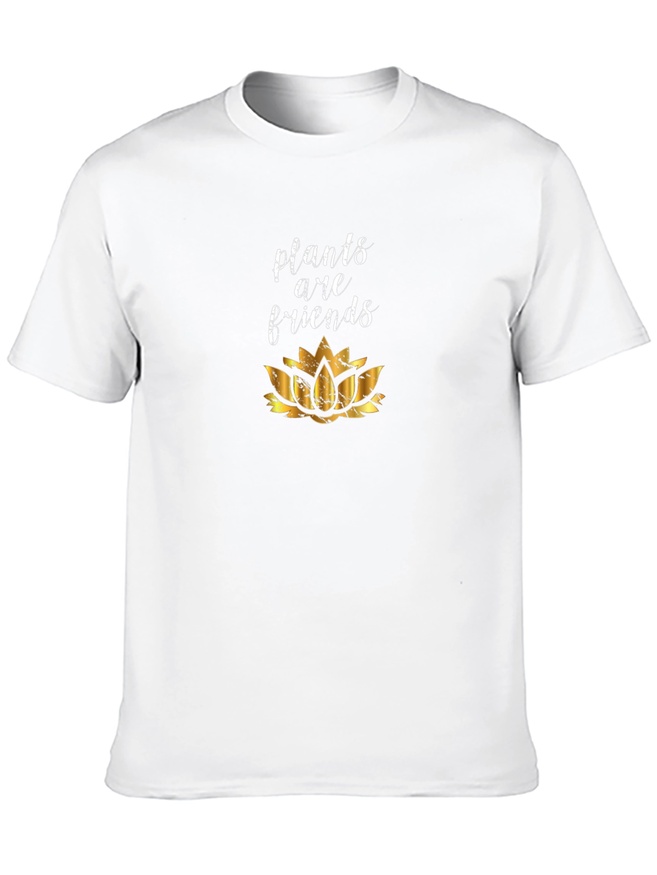Plants Are Friends Black Graphic Tee