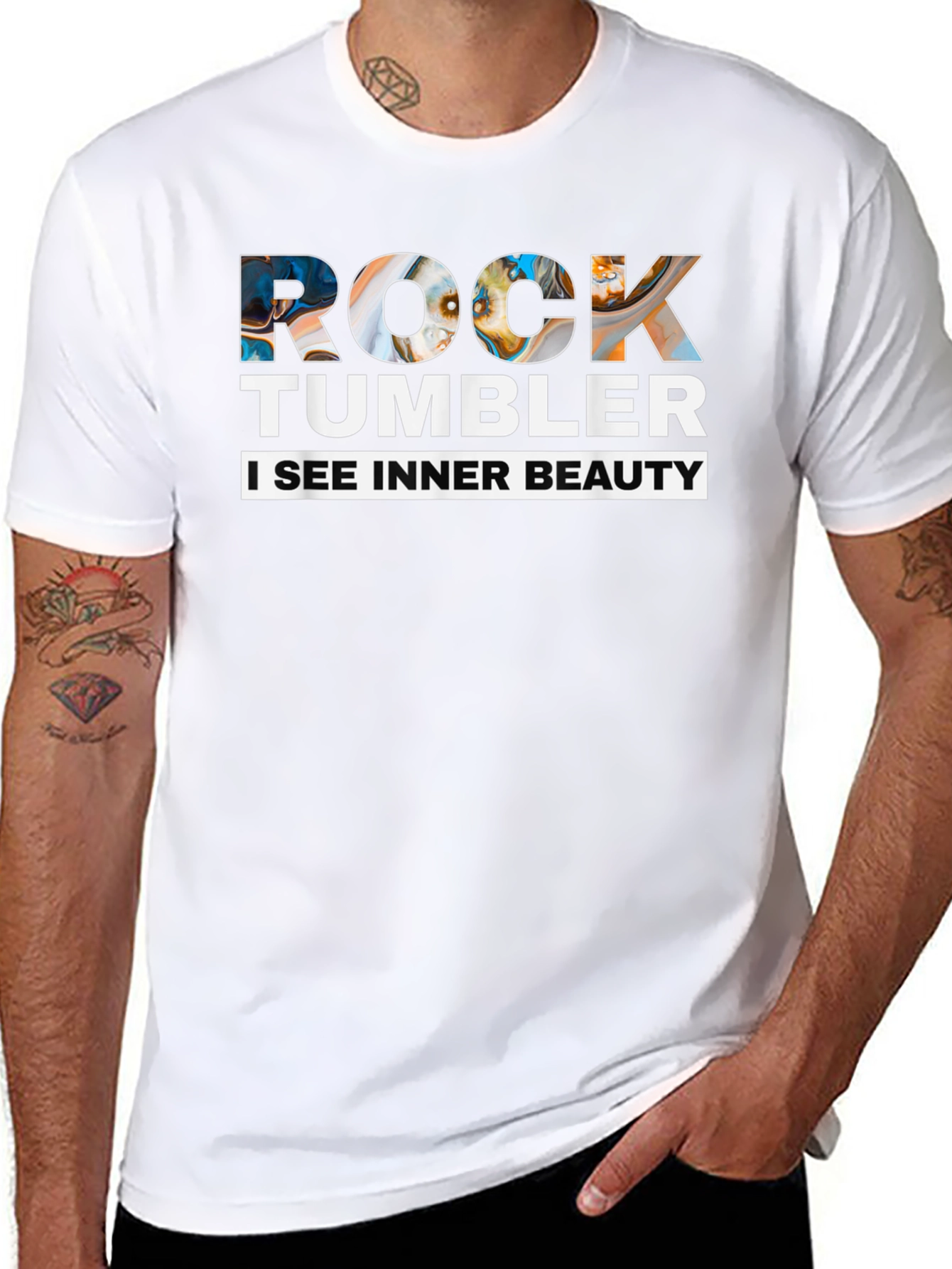 Rock Tumbler Inner Beauty T-Shirt