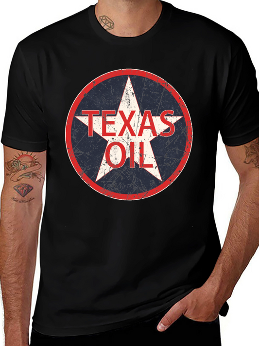 Vintage Texas Oil Graphic Tee