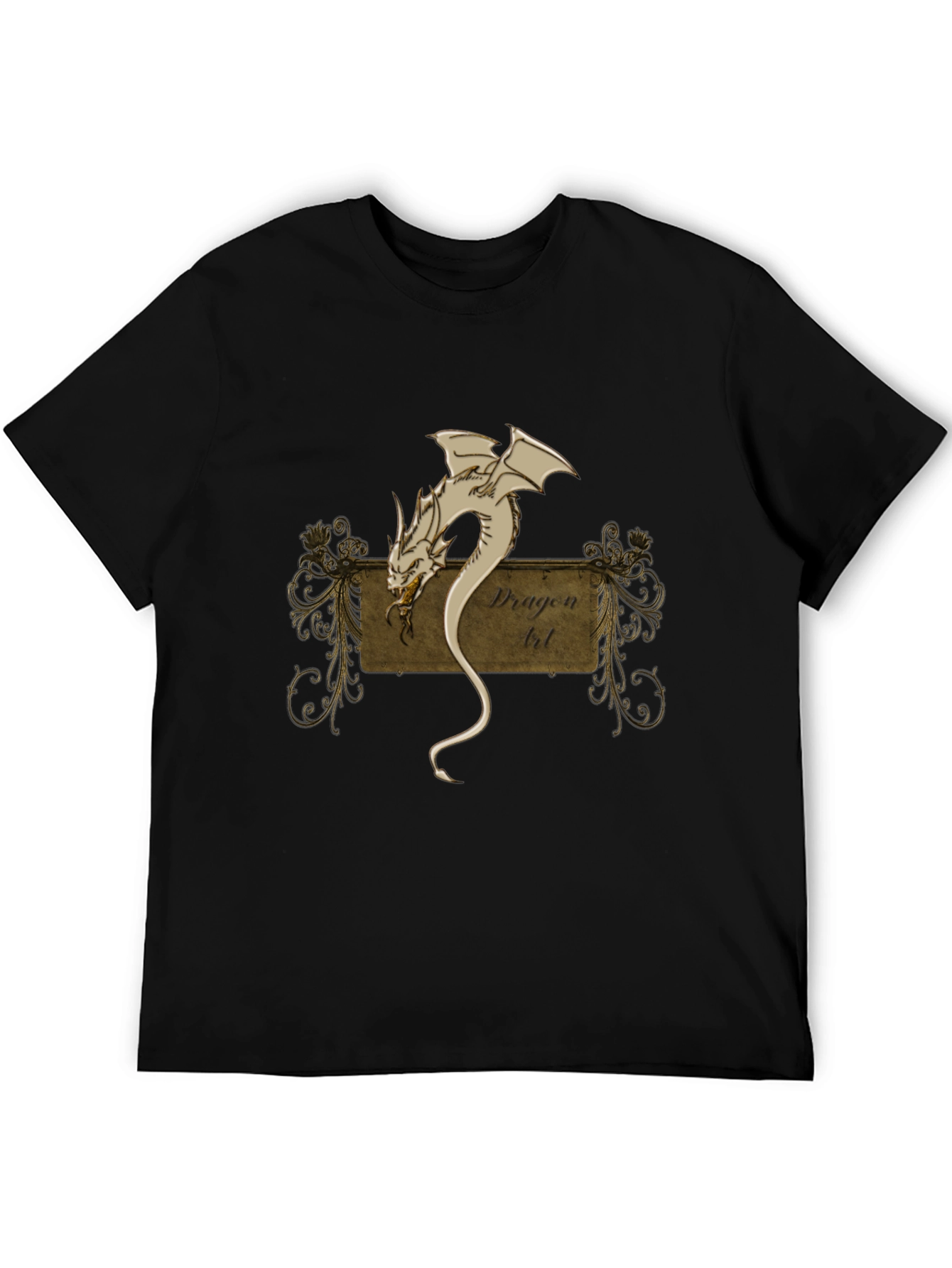 Dragon Art T-Shirt - Unique Graphic Tee