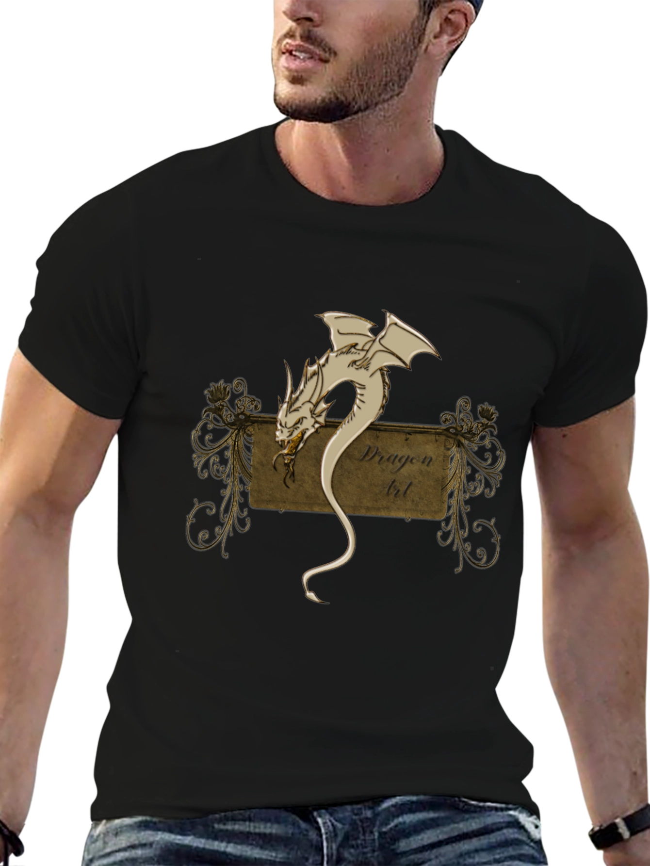 Dragon Art T-Shirt - Unique Graphic Tee