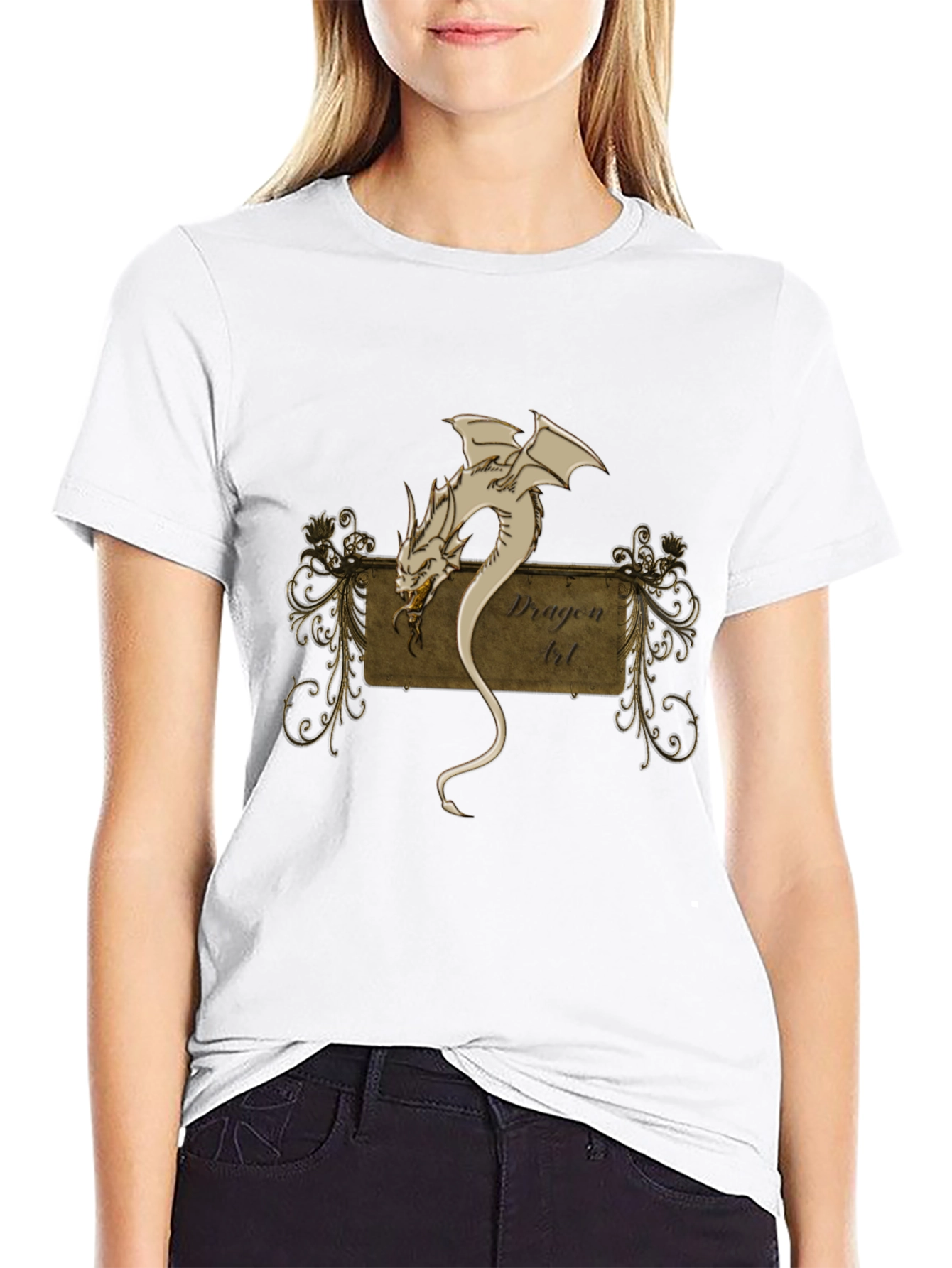 Dragon Art T-Shirt - Unique Graphic Tee