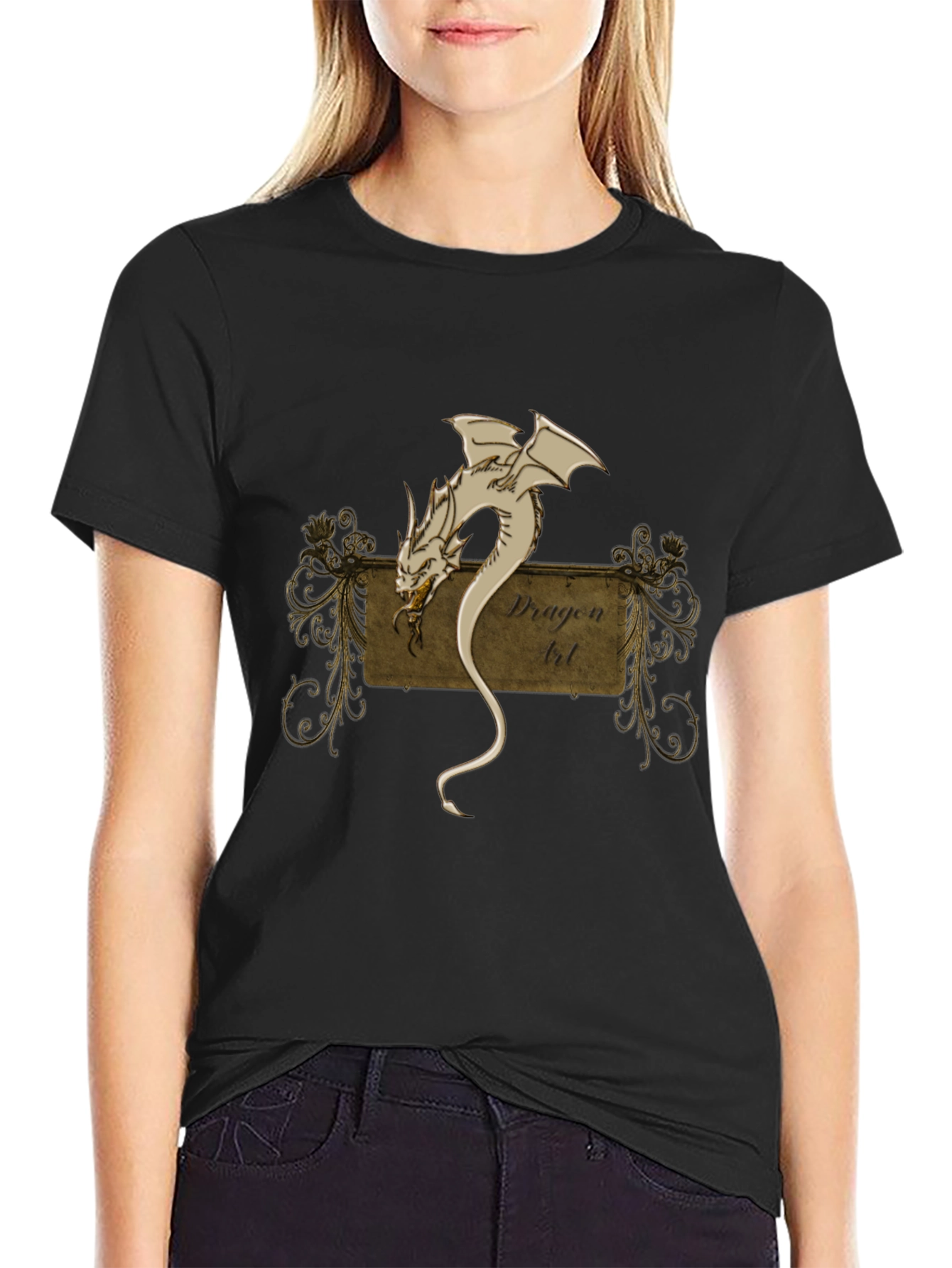 Dragon Art T-Shirt - Unique Graphic Tee
