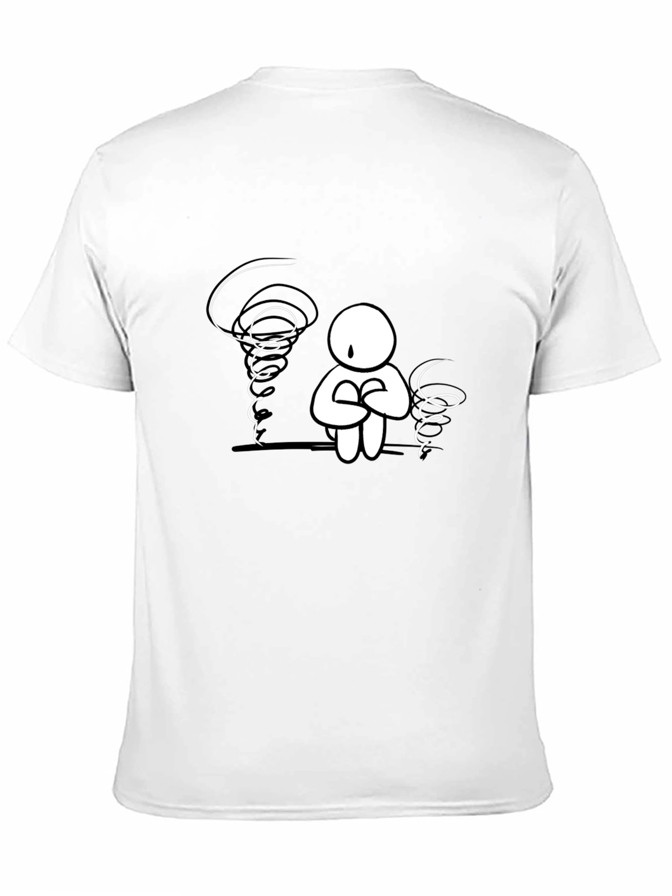 Anxiety Black T-Shirt