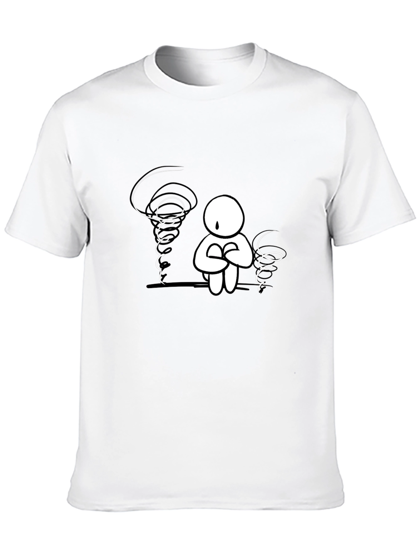 Anxiety Black T-Shirt
