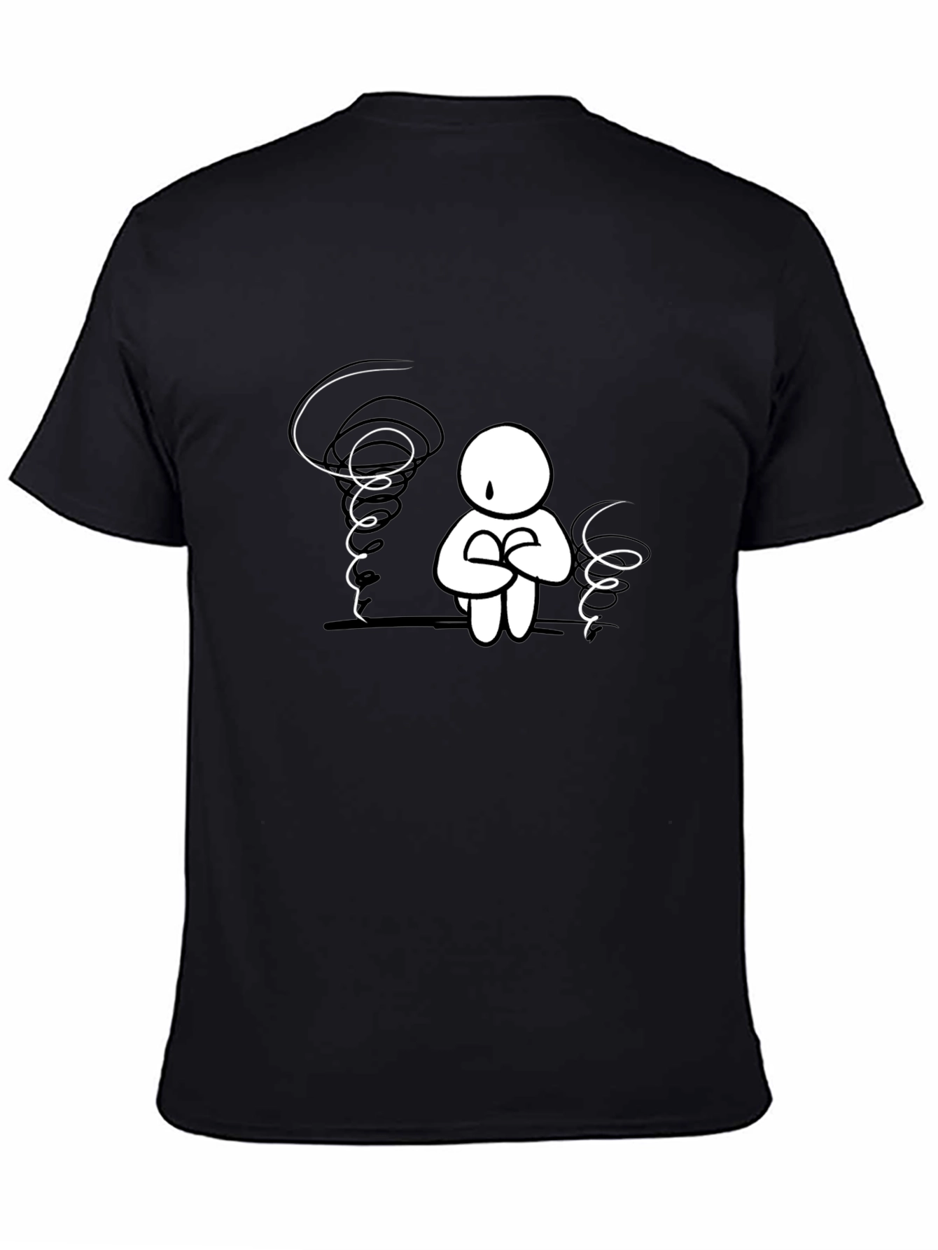 Anxiety Black T-Shirt