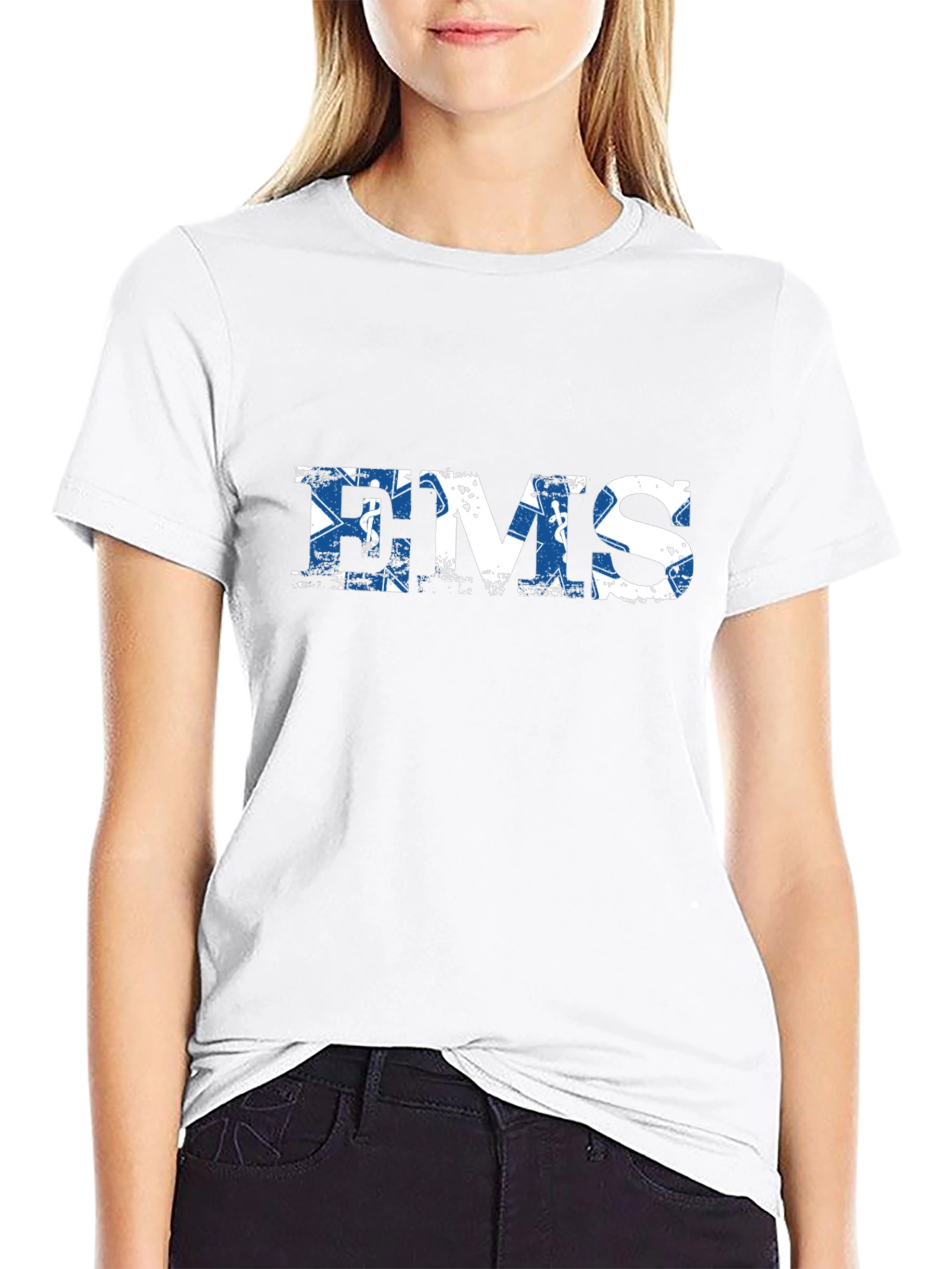 EMS Black Graphic T-Shirt