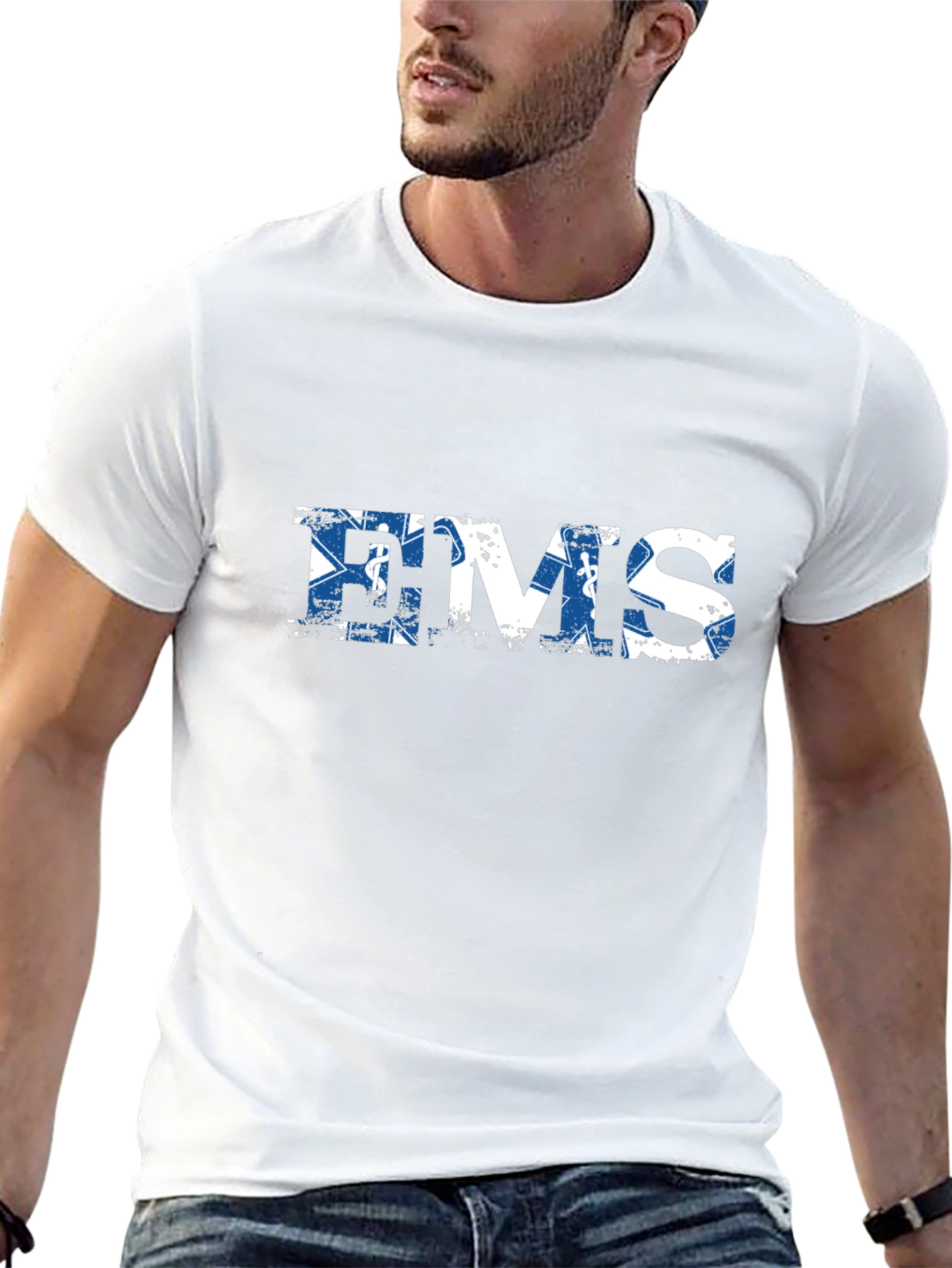 EMS Black Graphic T-Shirt