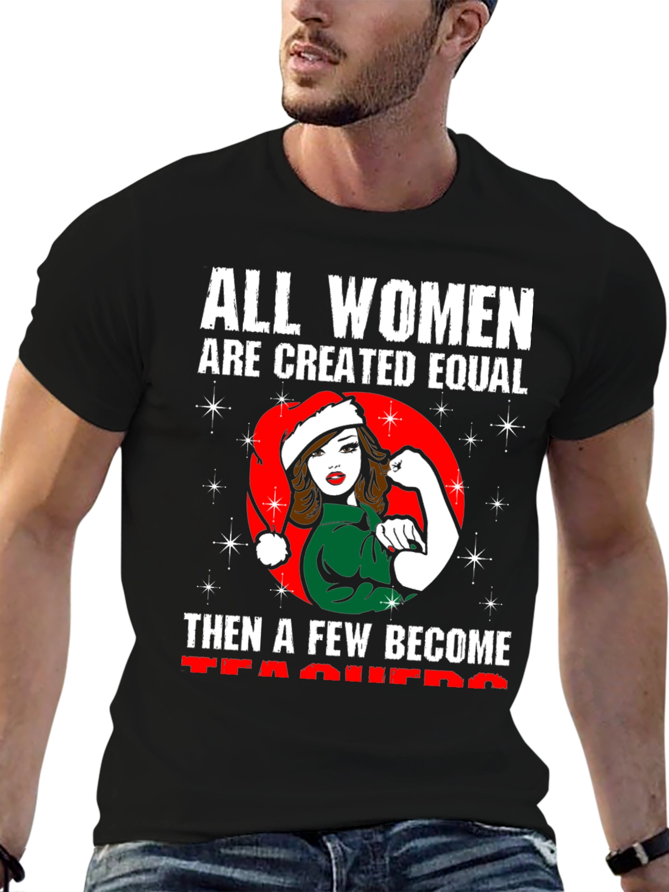 All Women are Created Equal Teacher T-Shirt