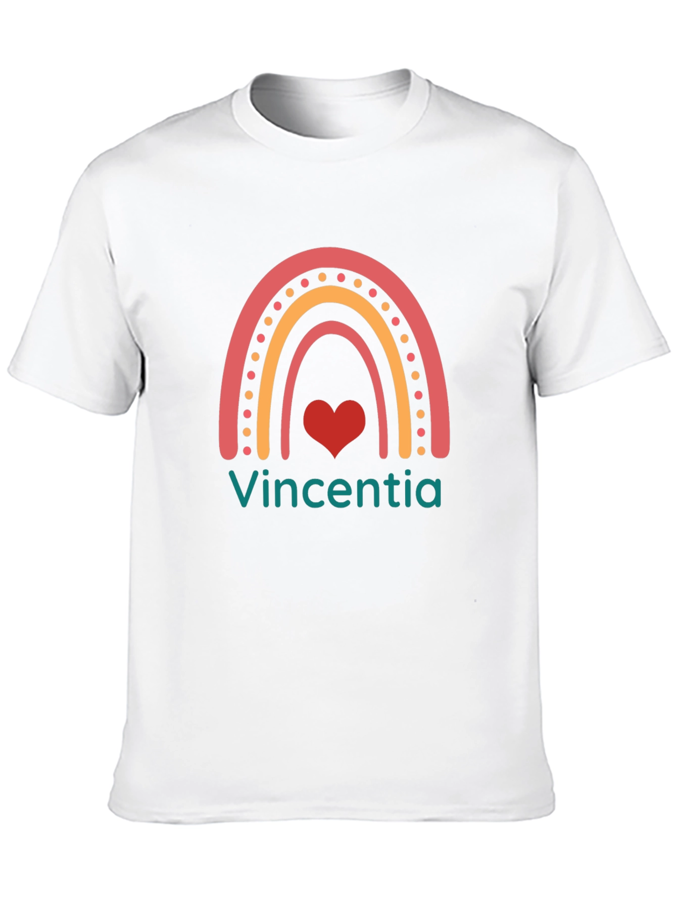Rainbow Heart Tee - Vincentia